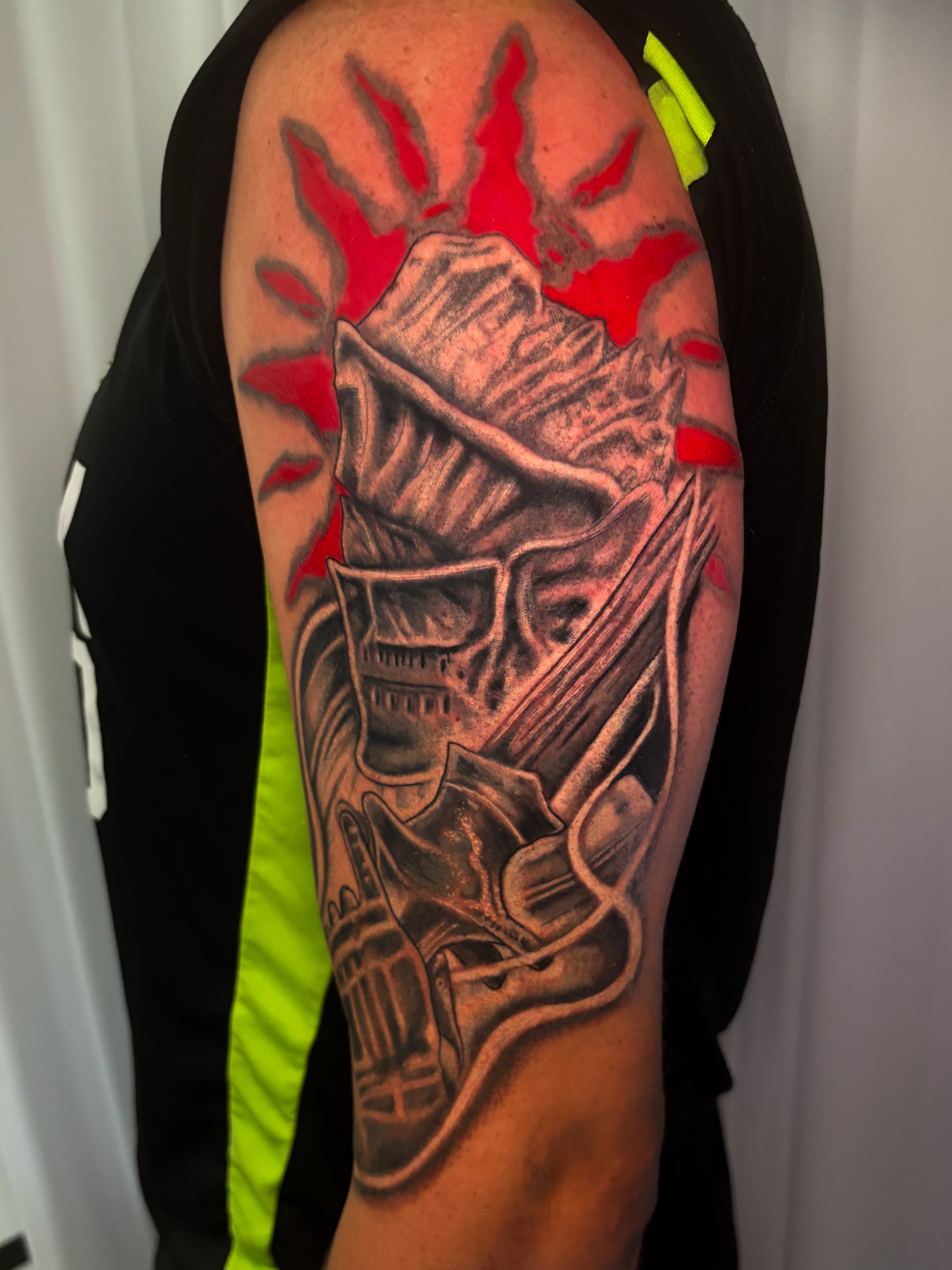 Tattoo by @sal.the.stabber — black_and_grey, realism