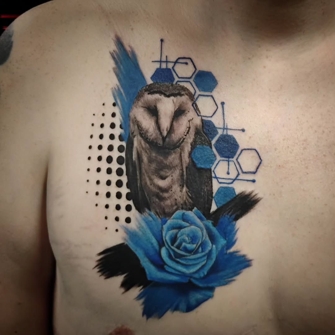 Tattoo by @jasonhondo — realism, dotwork