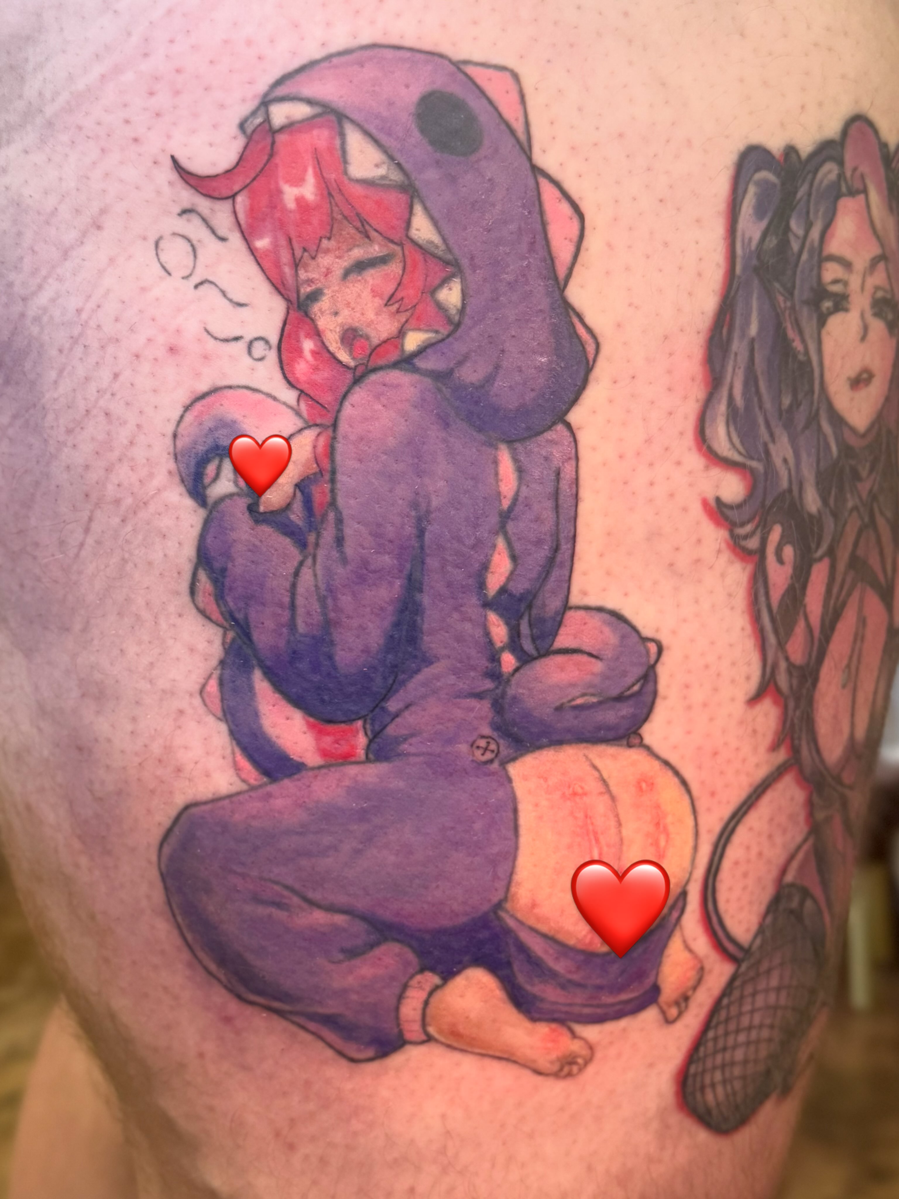 Tattoo by @millymillwood โ anime