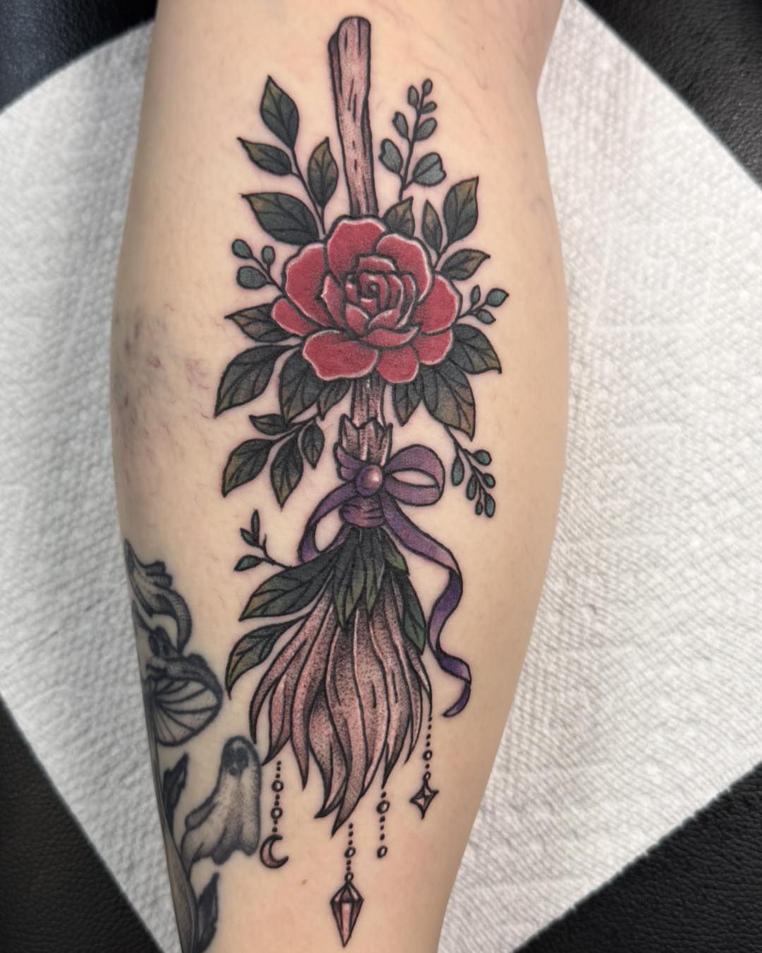 Tattoo by @glasscitytattoo — neo_traditional, dotwork