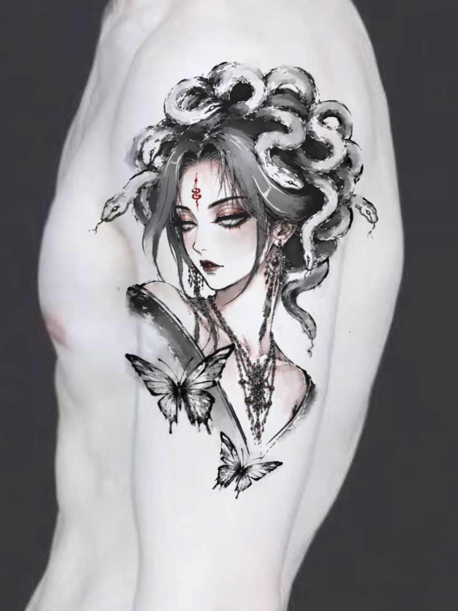 Tattoo by @tattooist_lionel β black_and_grey, realism