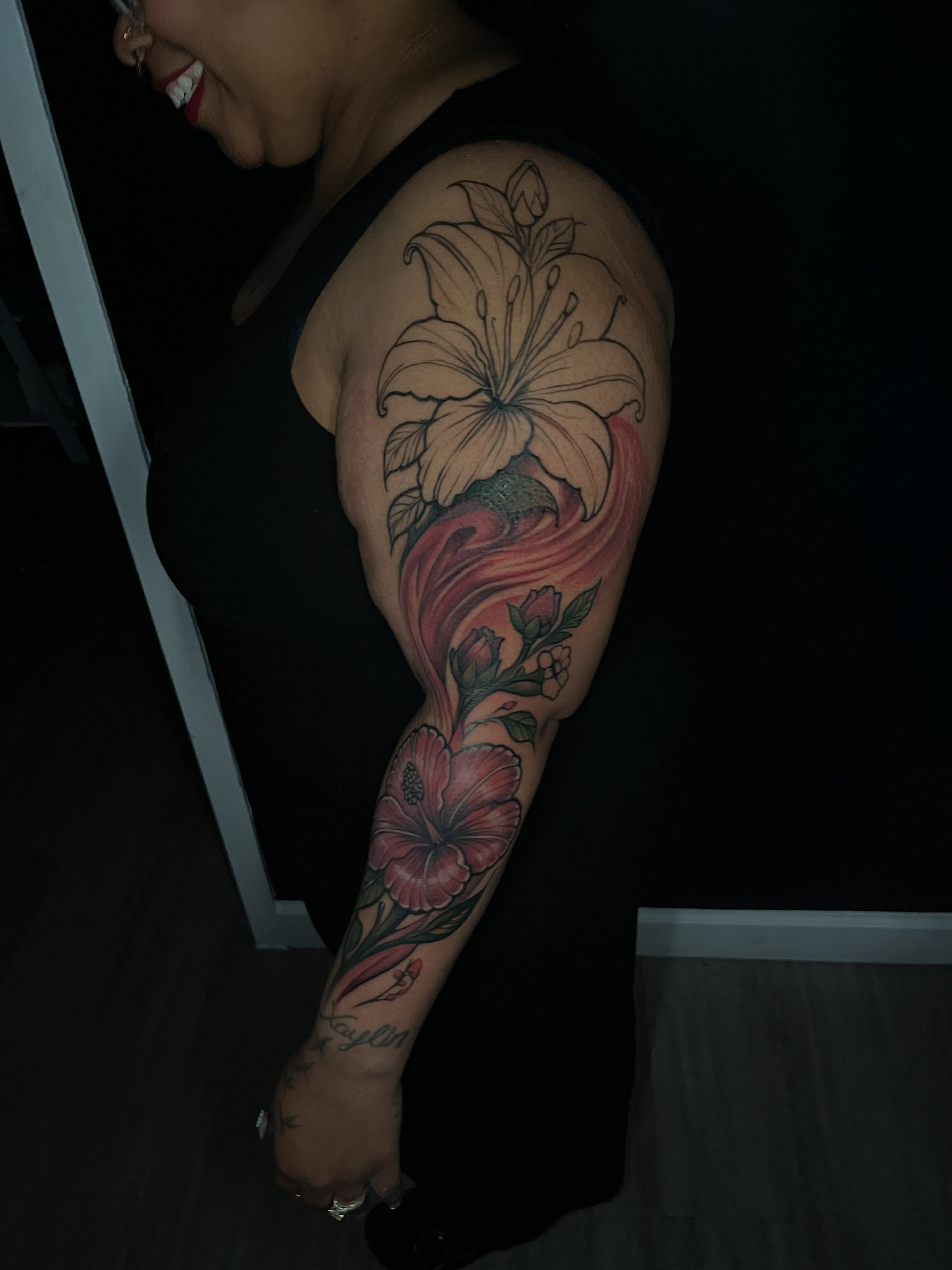 Tattoo by @artizmylov — realism, watercolor
