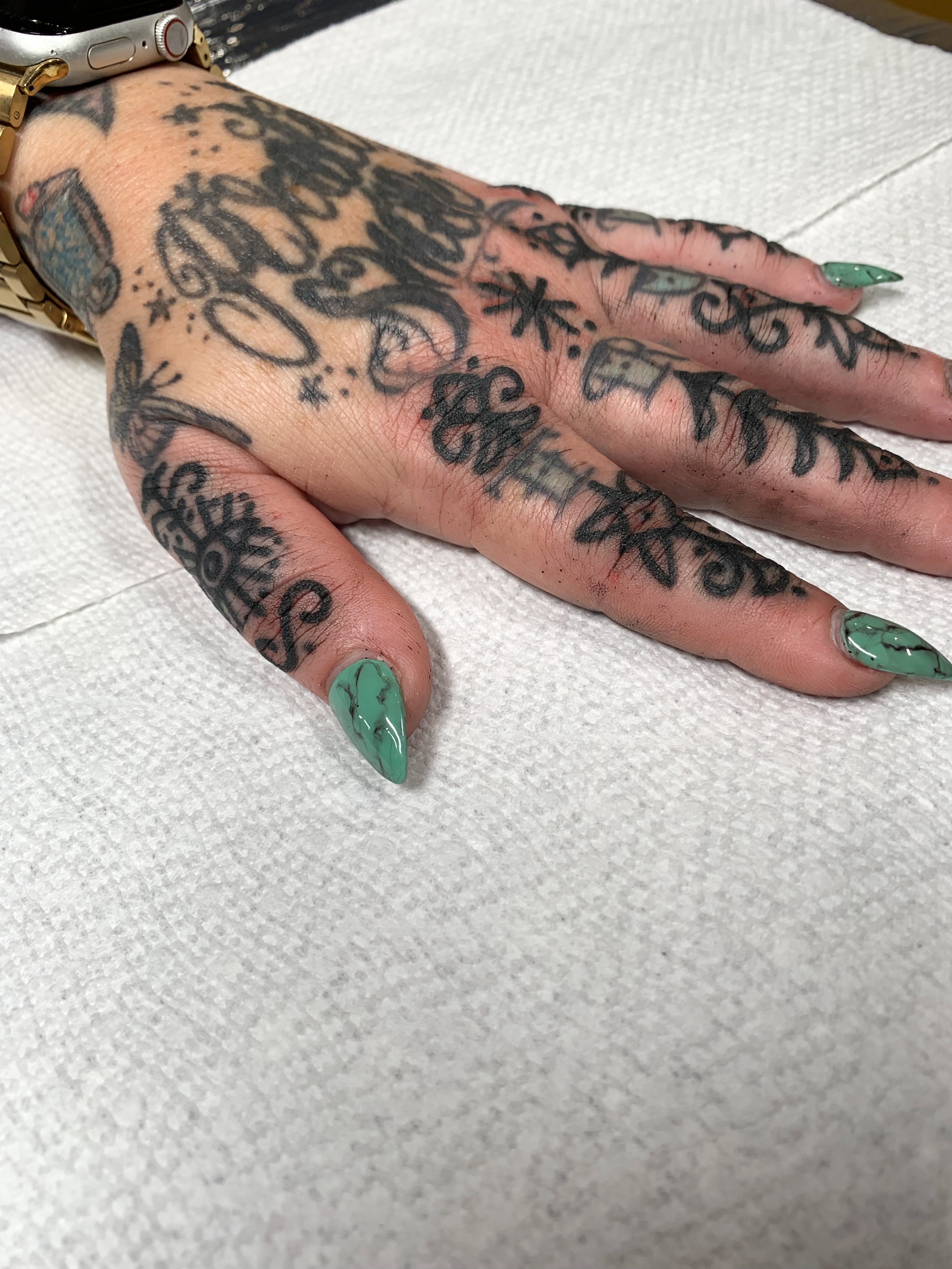 Tattoo by @flowerpunktattoo — american_traditional, black_and_grey