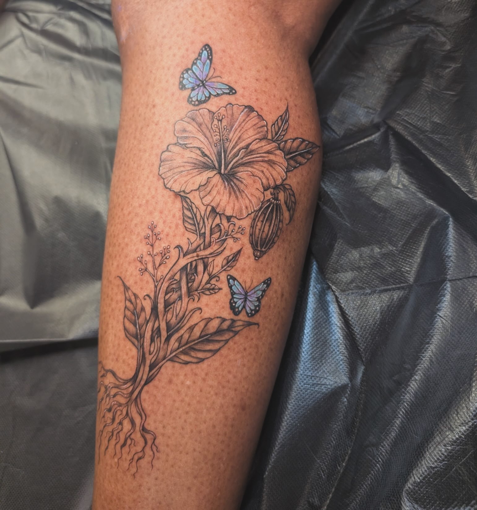 Tattoo by @tattoomebella β realism, dotwork