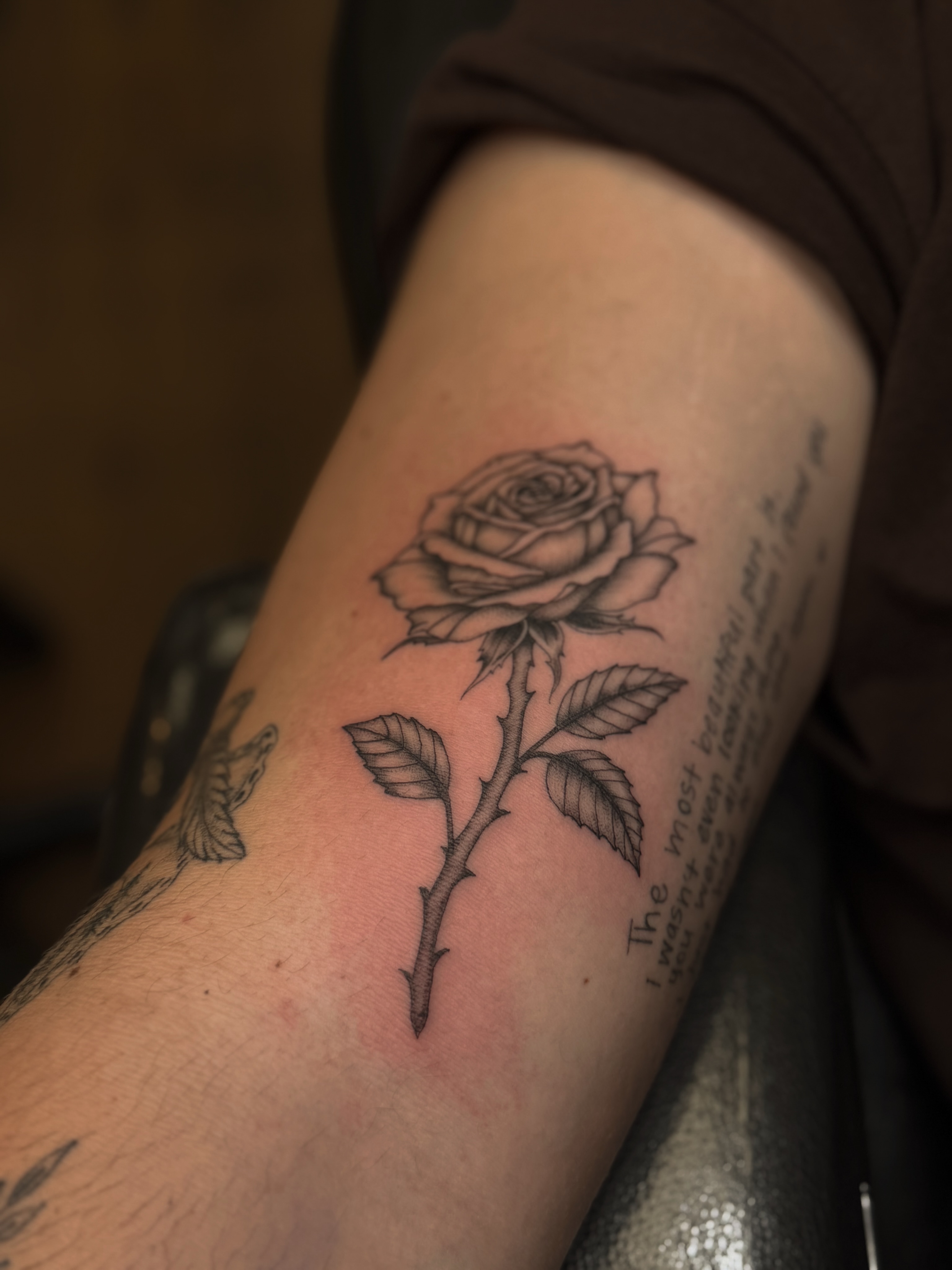 Tattoo by @wildcoyoteco — black_and_grey
