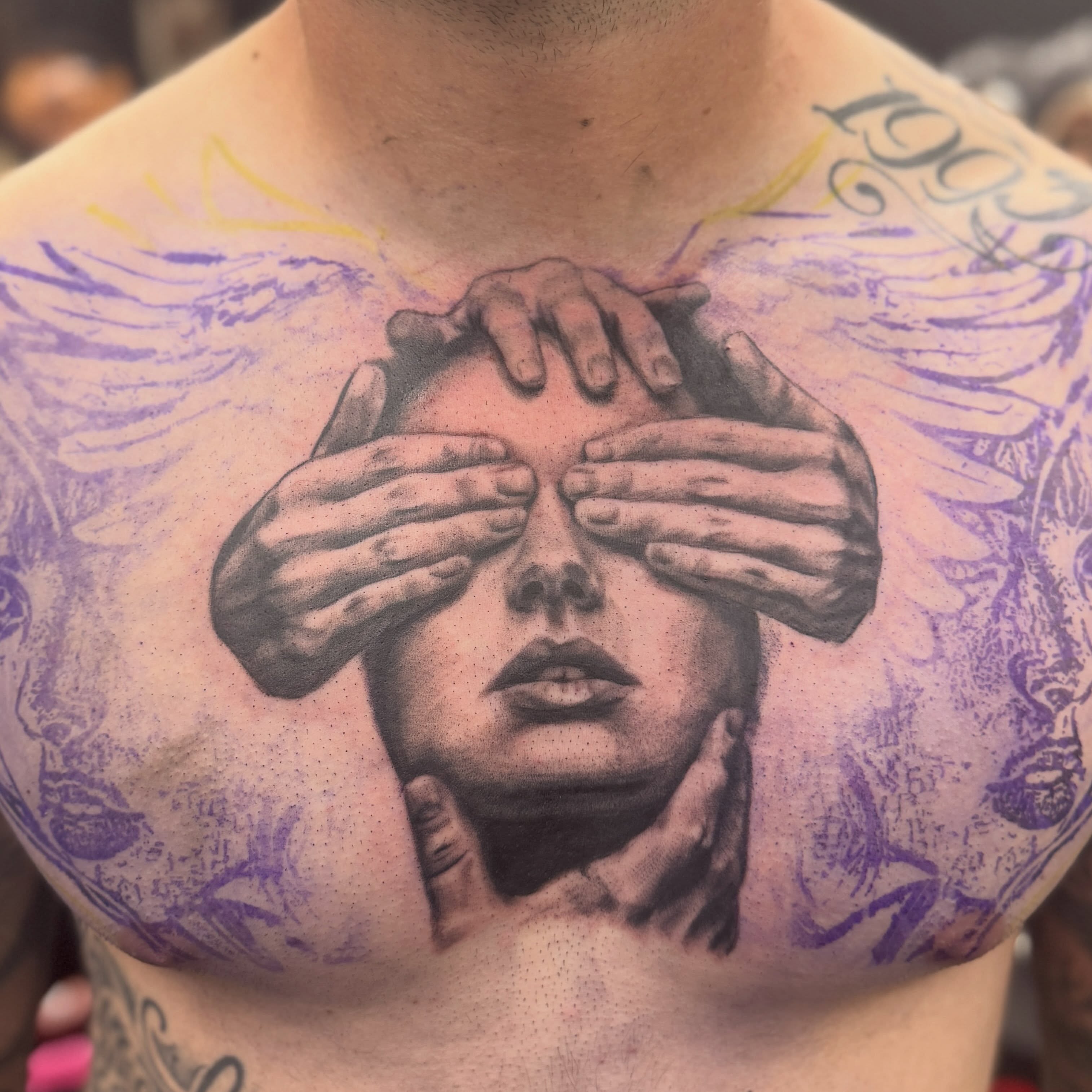 Tattoo by @dis.asterkane.tattoos — realism, dotwork