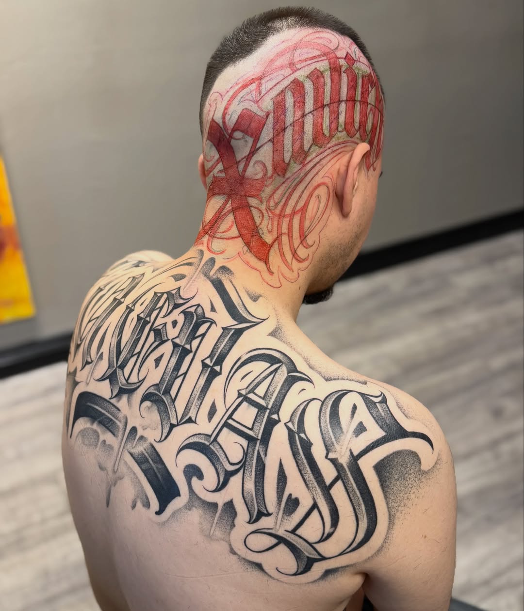 Tattoo by @aleckzi_ramos — lettering_script