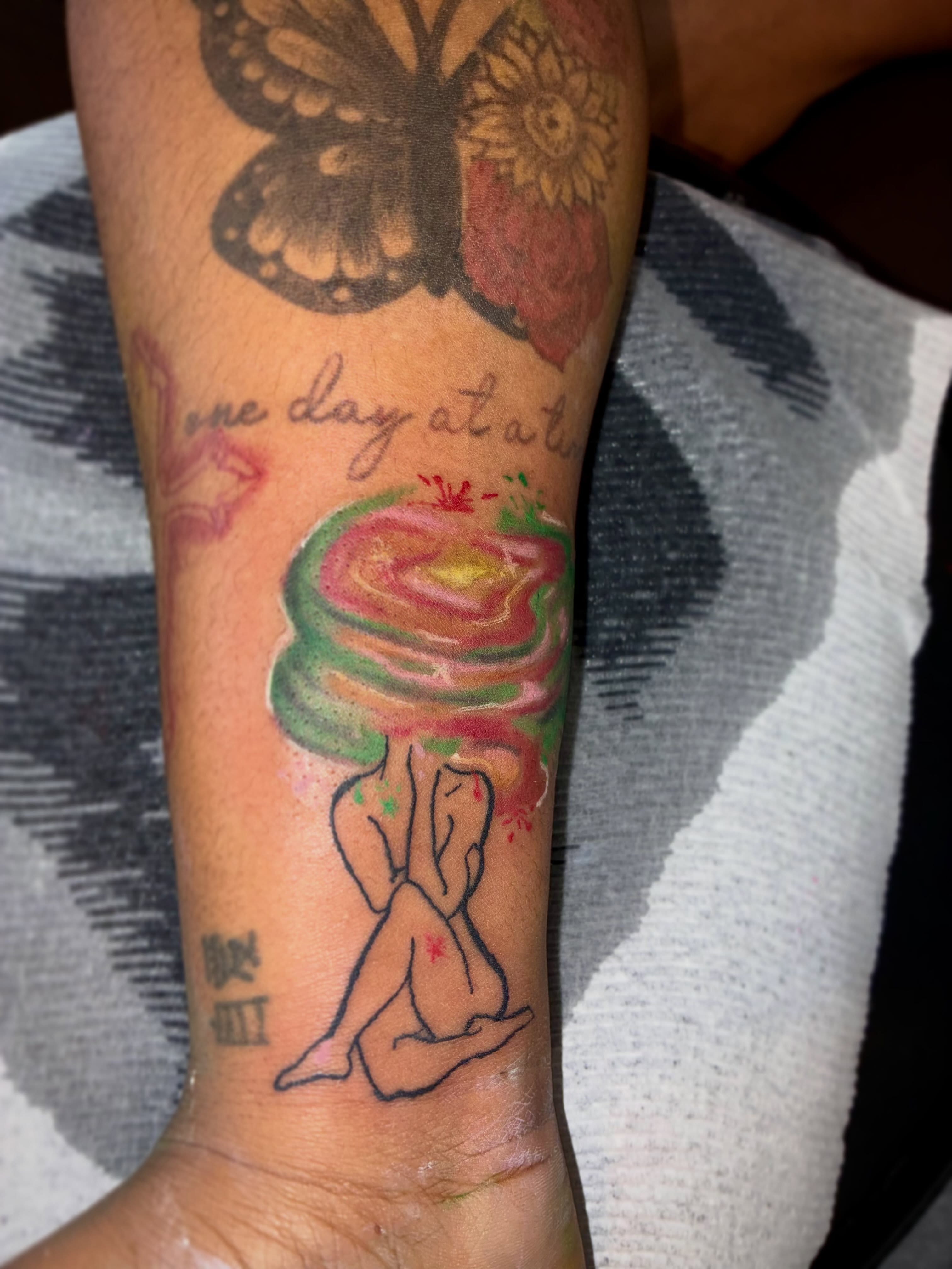 Tattoo by @inkedby_sonya_son — new_school, watercolor