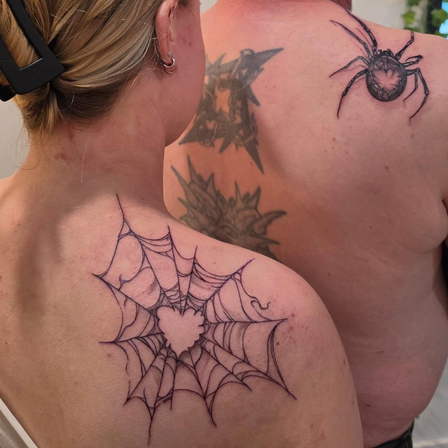 Tattoo by @ivy_inks — black_and_grey