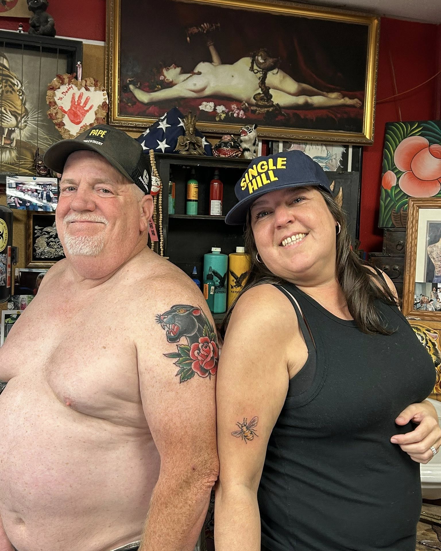 Tattoo by @jimrosal — american_traditional