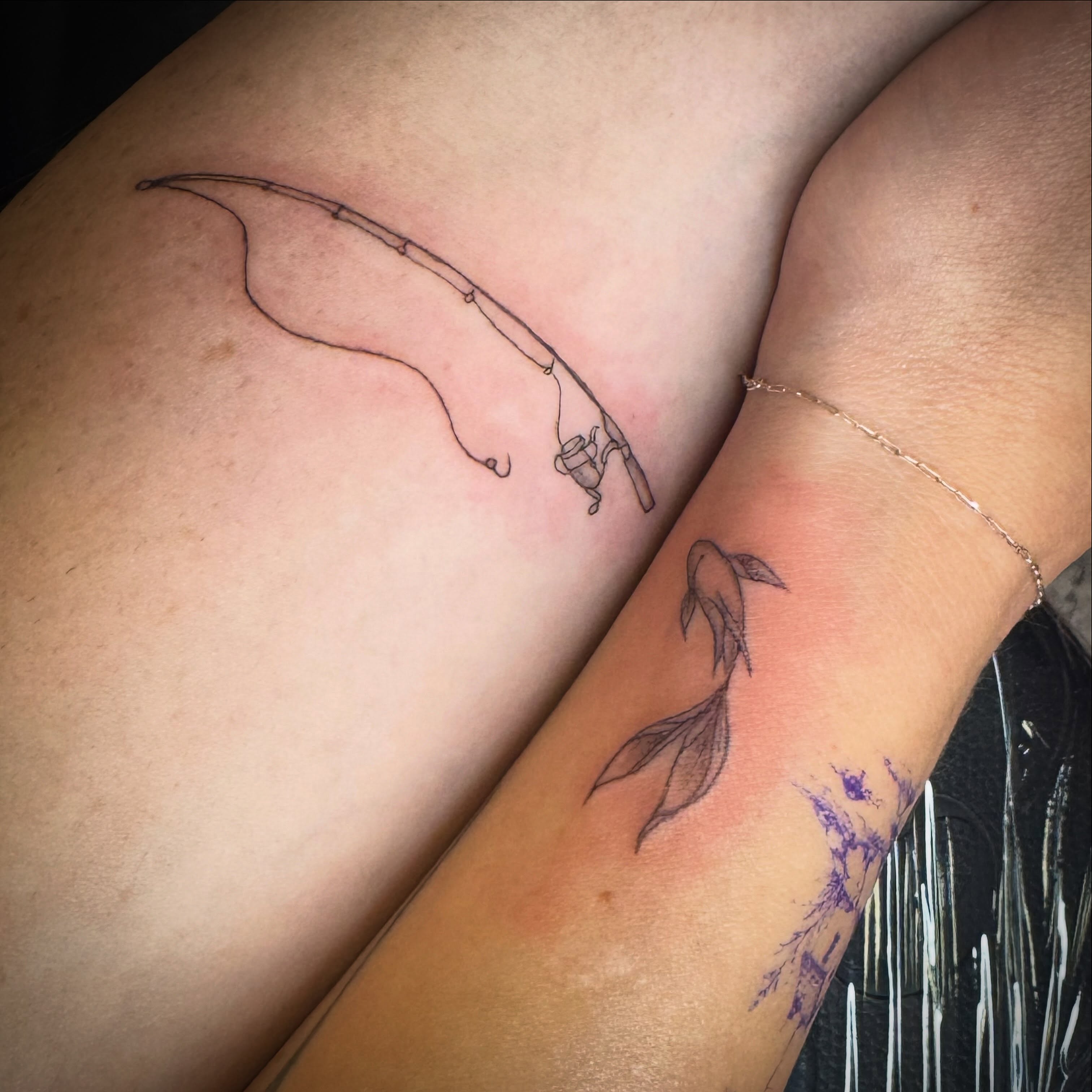 Tattoo by @evolveink.tattoos — fine_line, black_and_grey