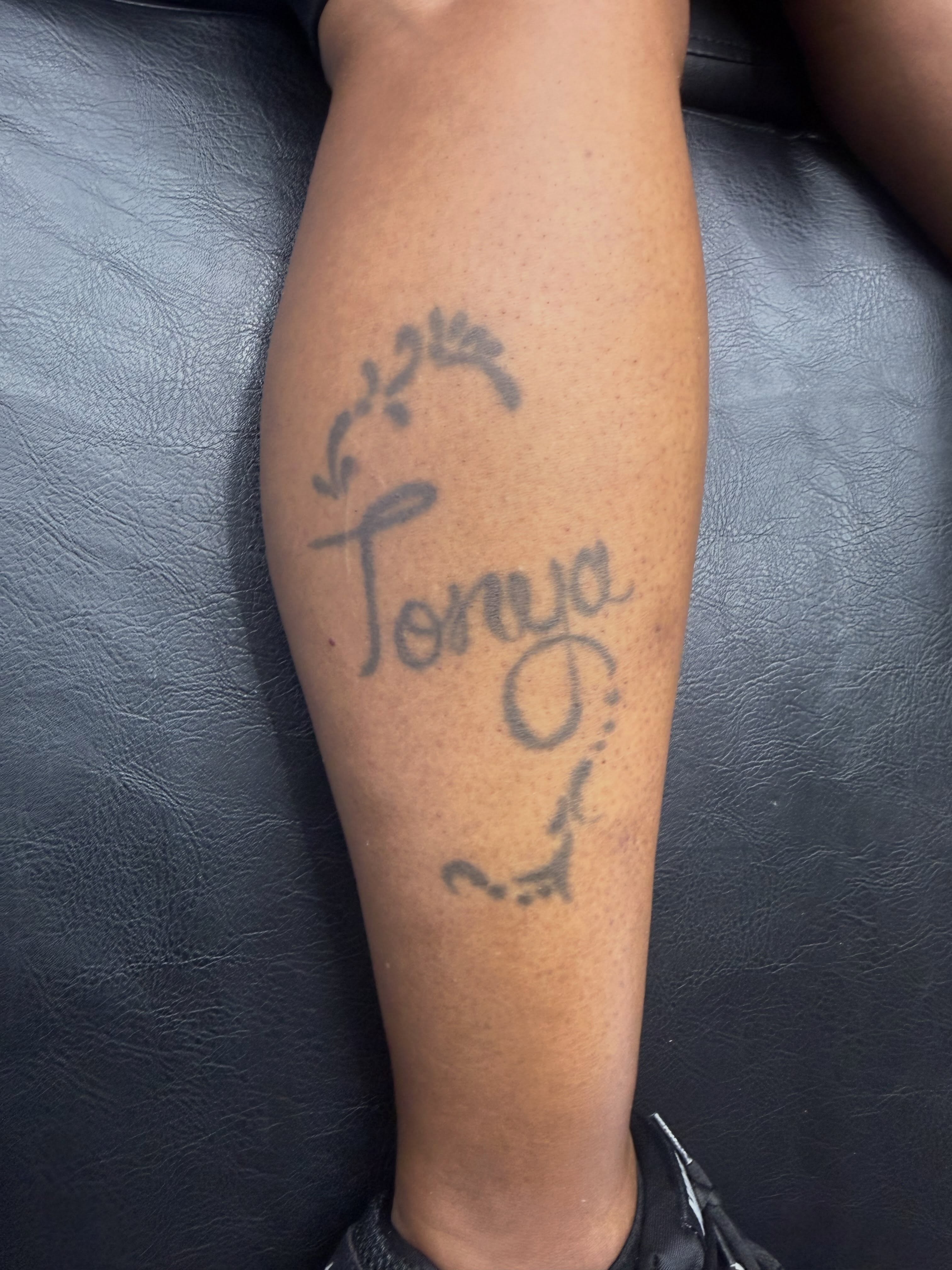 Tattoo by @_kelsoink โ lettering_script