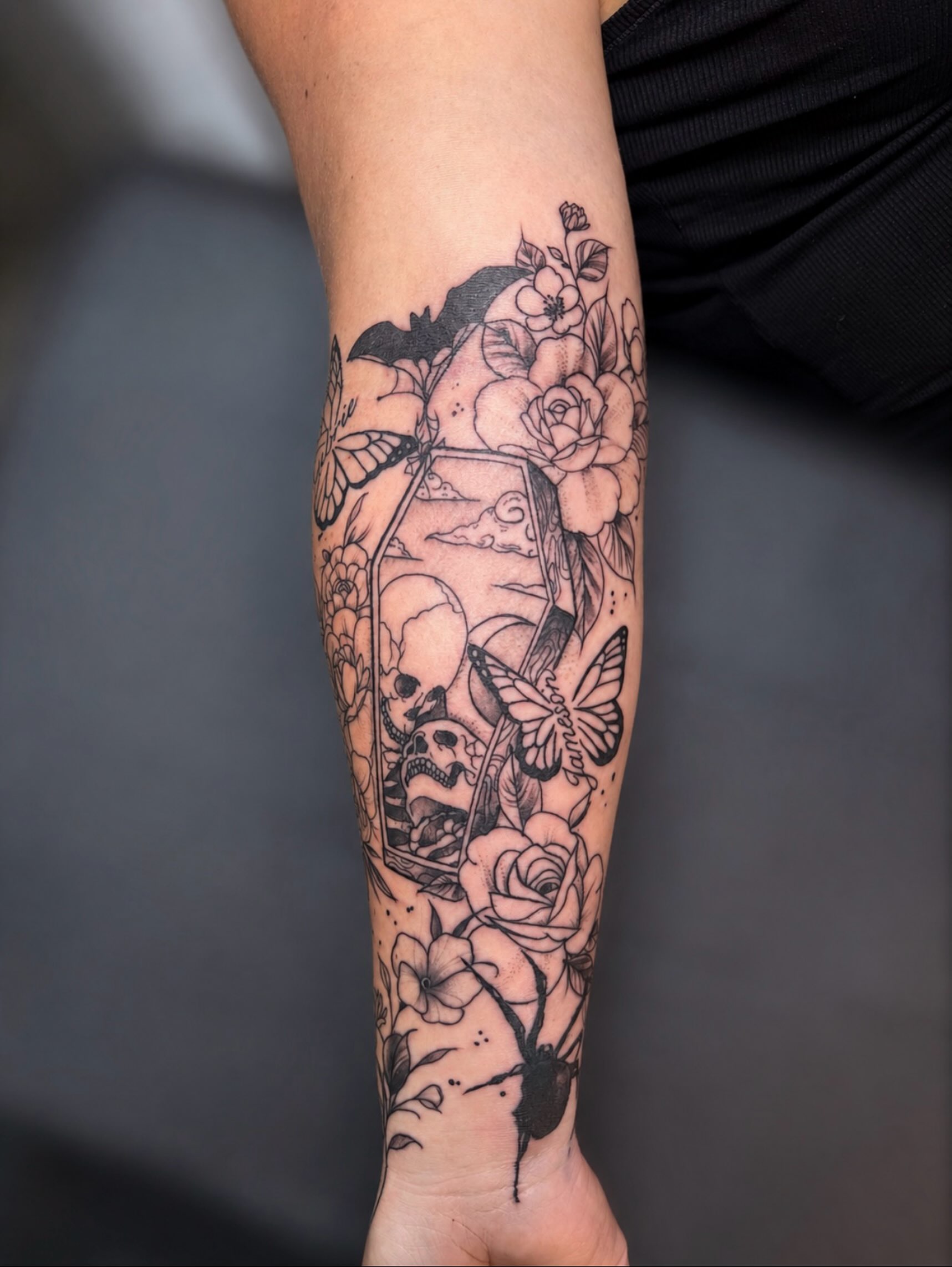 Tattoo by @1916ink — american_traditional, black_and_grey