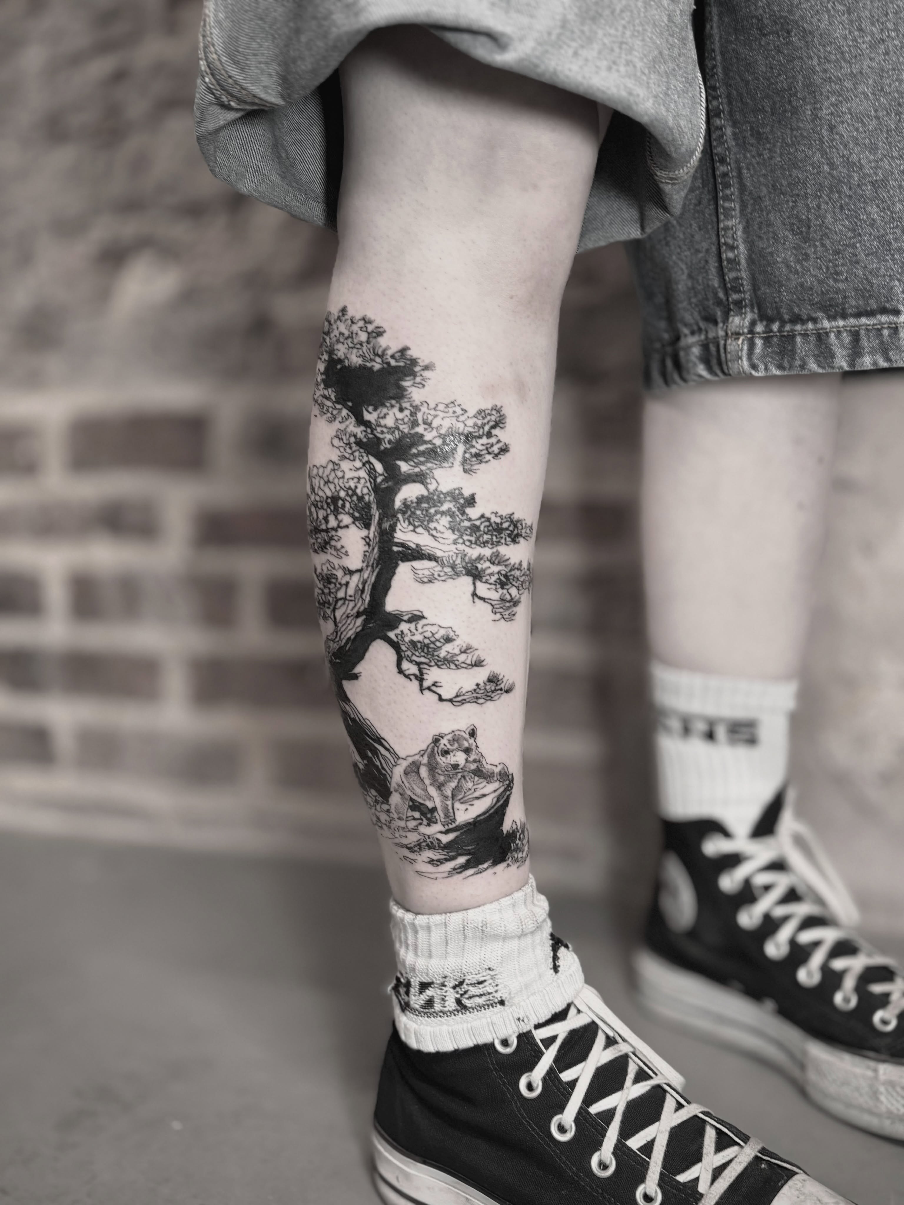 Tattoo by @oliversoames β black_and_grey, realism