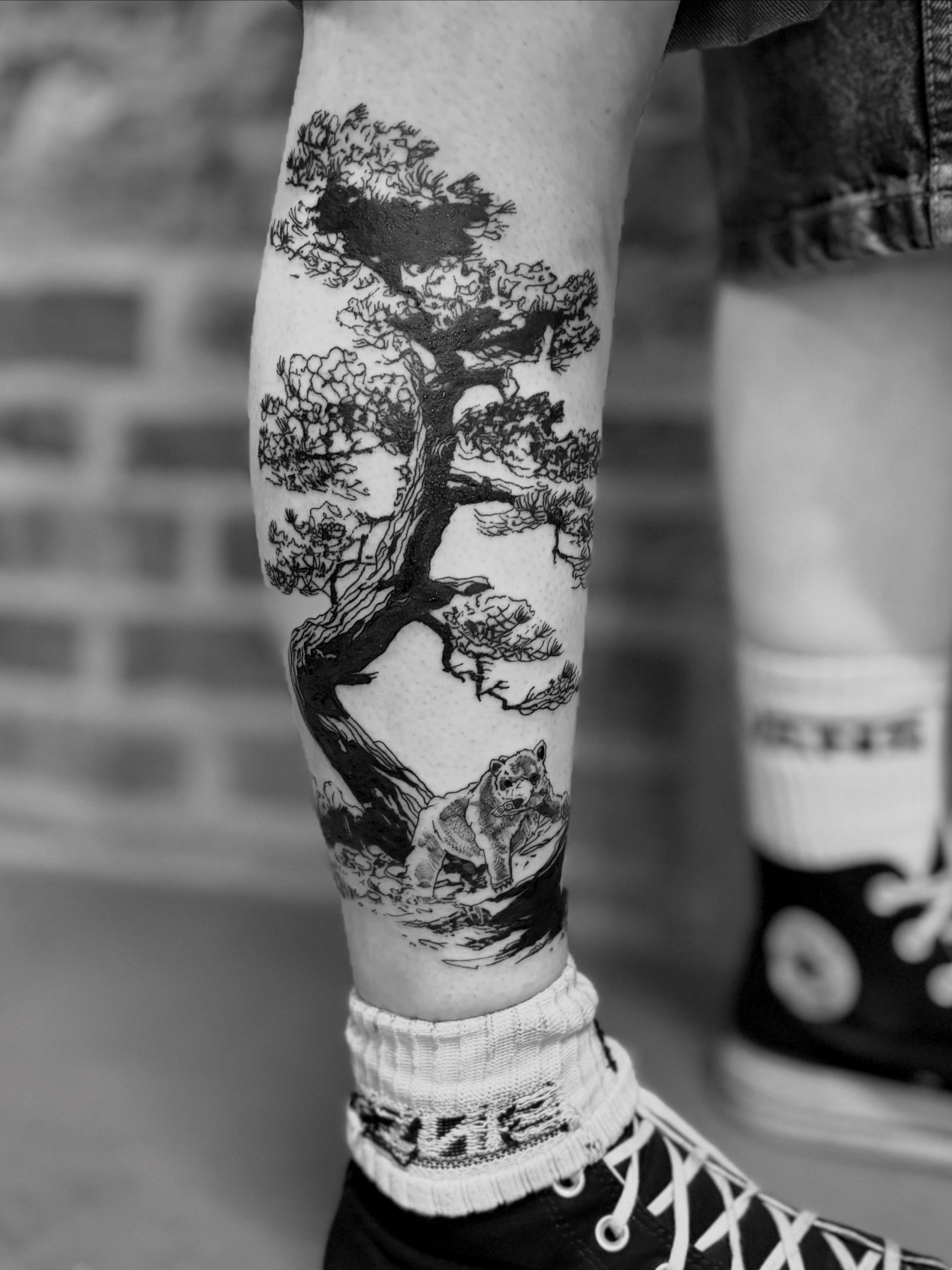 Tattoo by @oliversoames β black_and_grey, realism