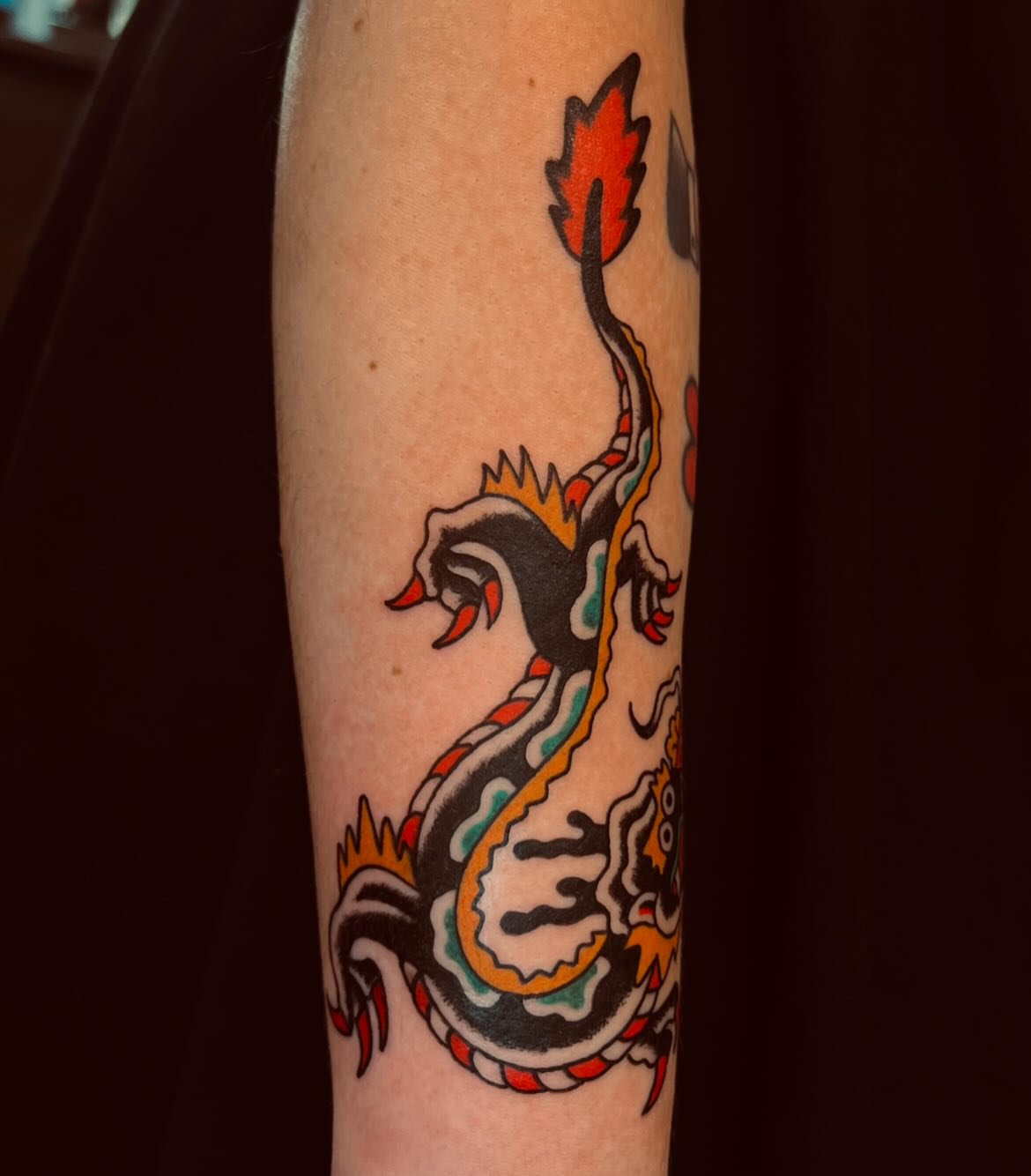 Tattoo by @fokqueenie — american_traditional