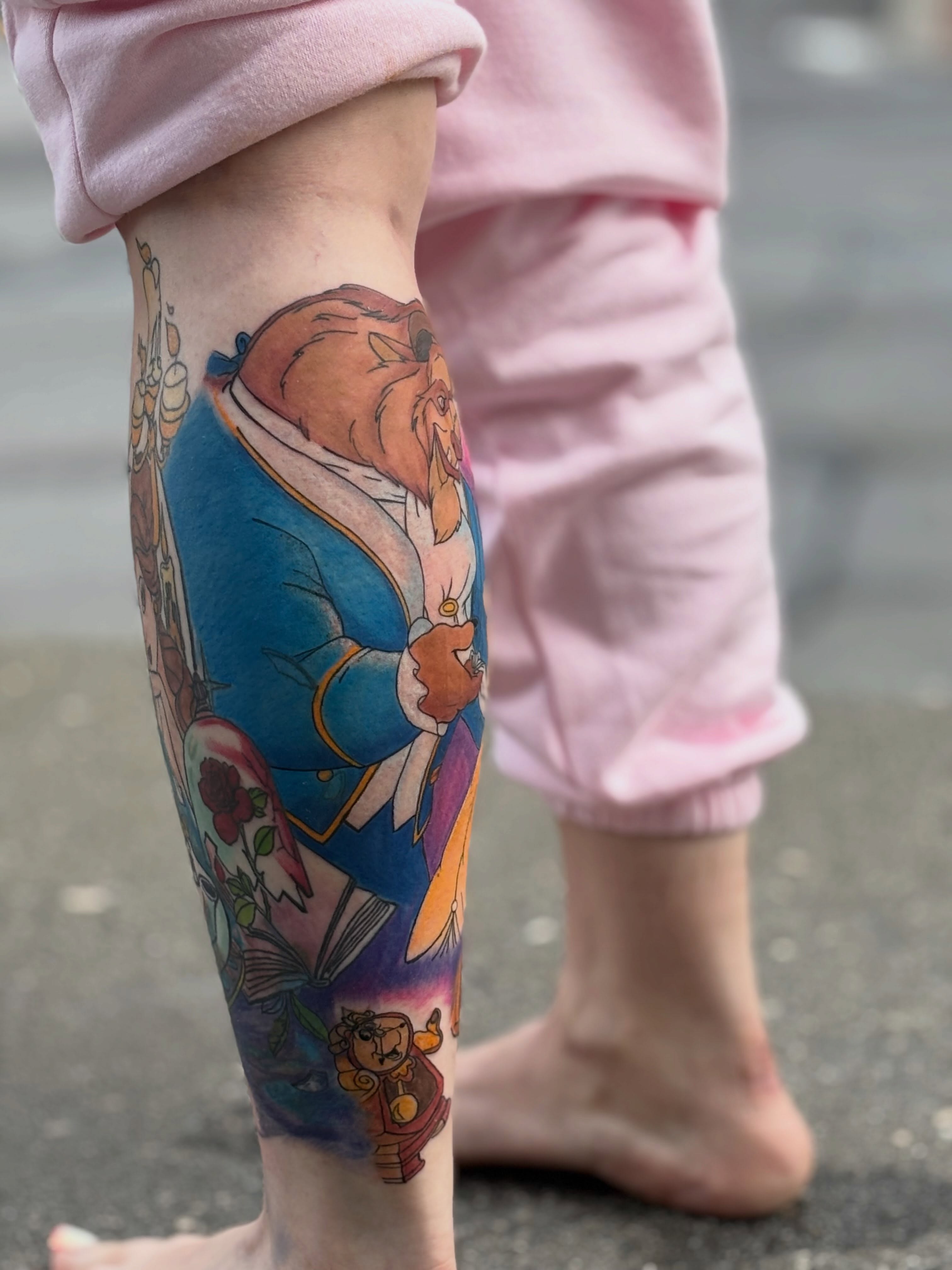 Tattoo by @inked_by_amberkristina — new_school, illustrative