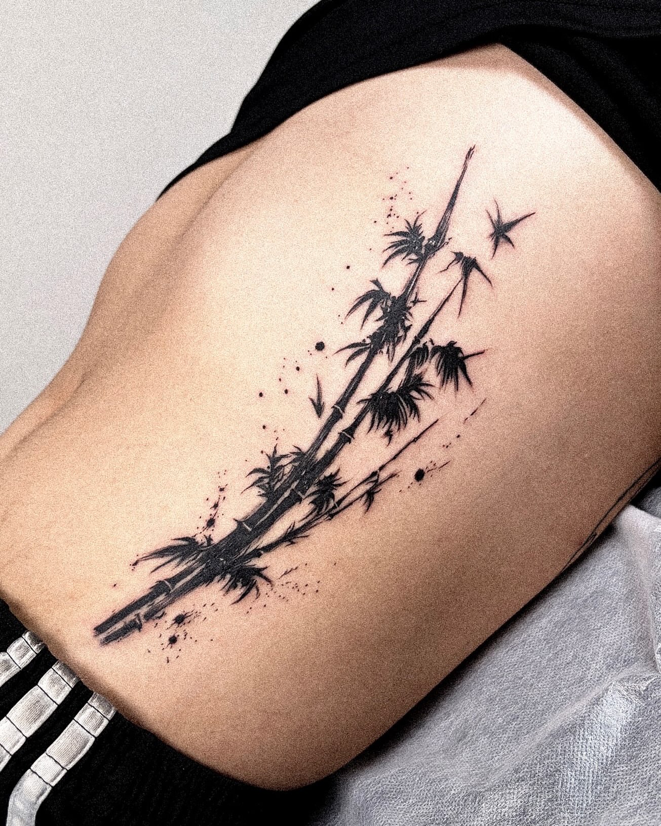 Tattoo by @swani_tattoo — dotwork, black_and_grey