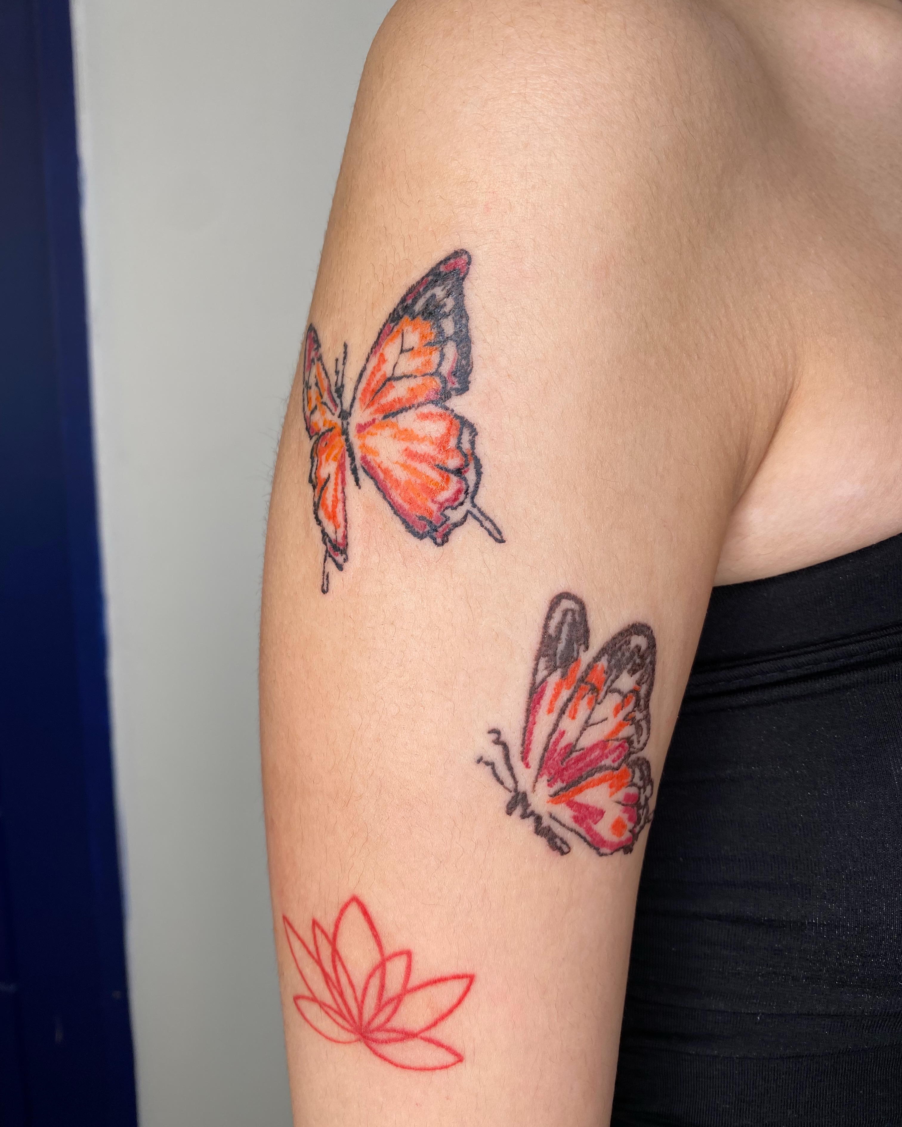 Tattoo by @xx__damm_tt โ watercolor