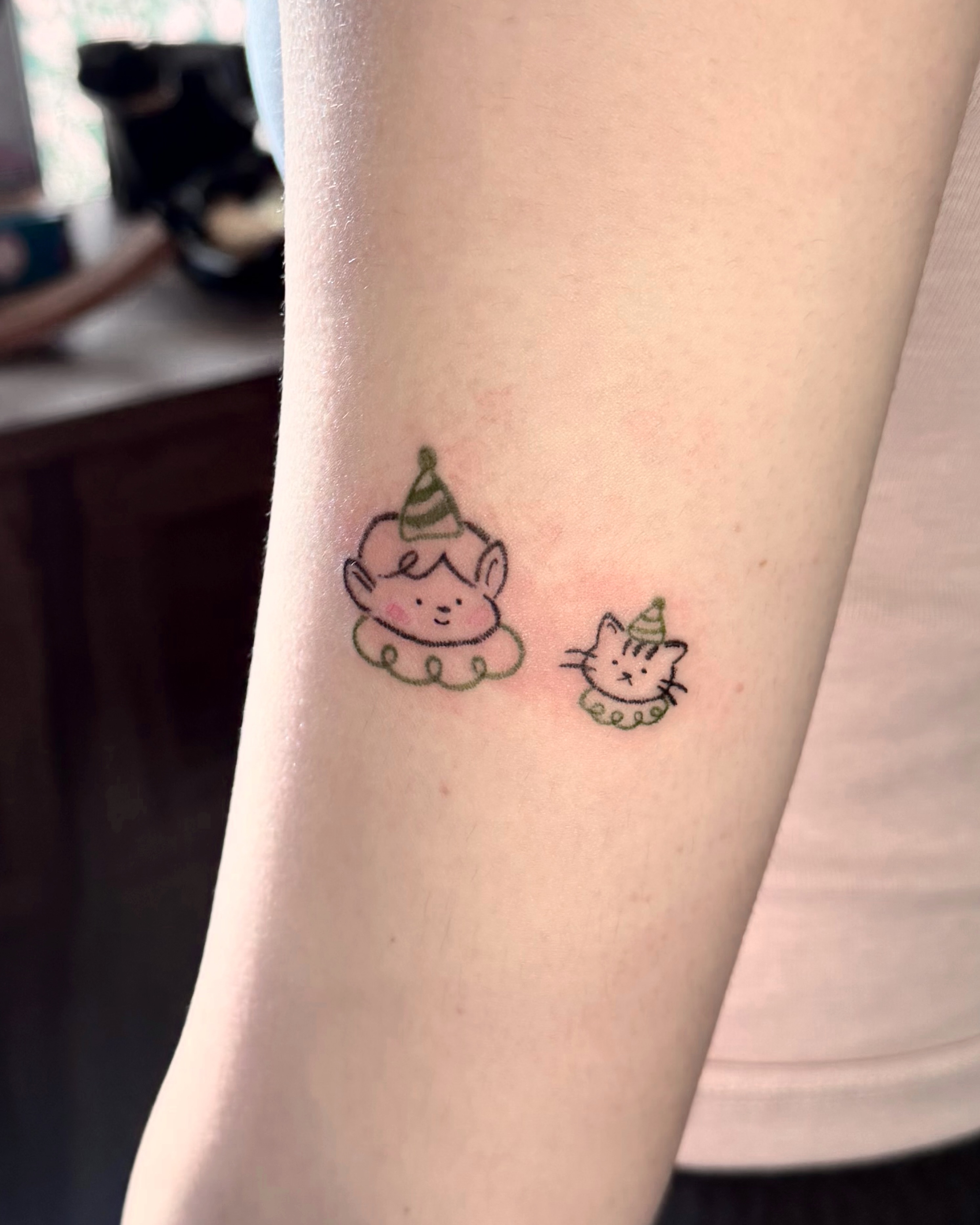 Tattoo by @nagool_tattoo — dotwork