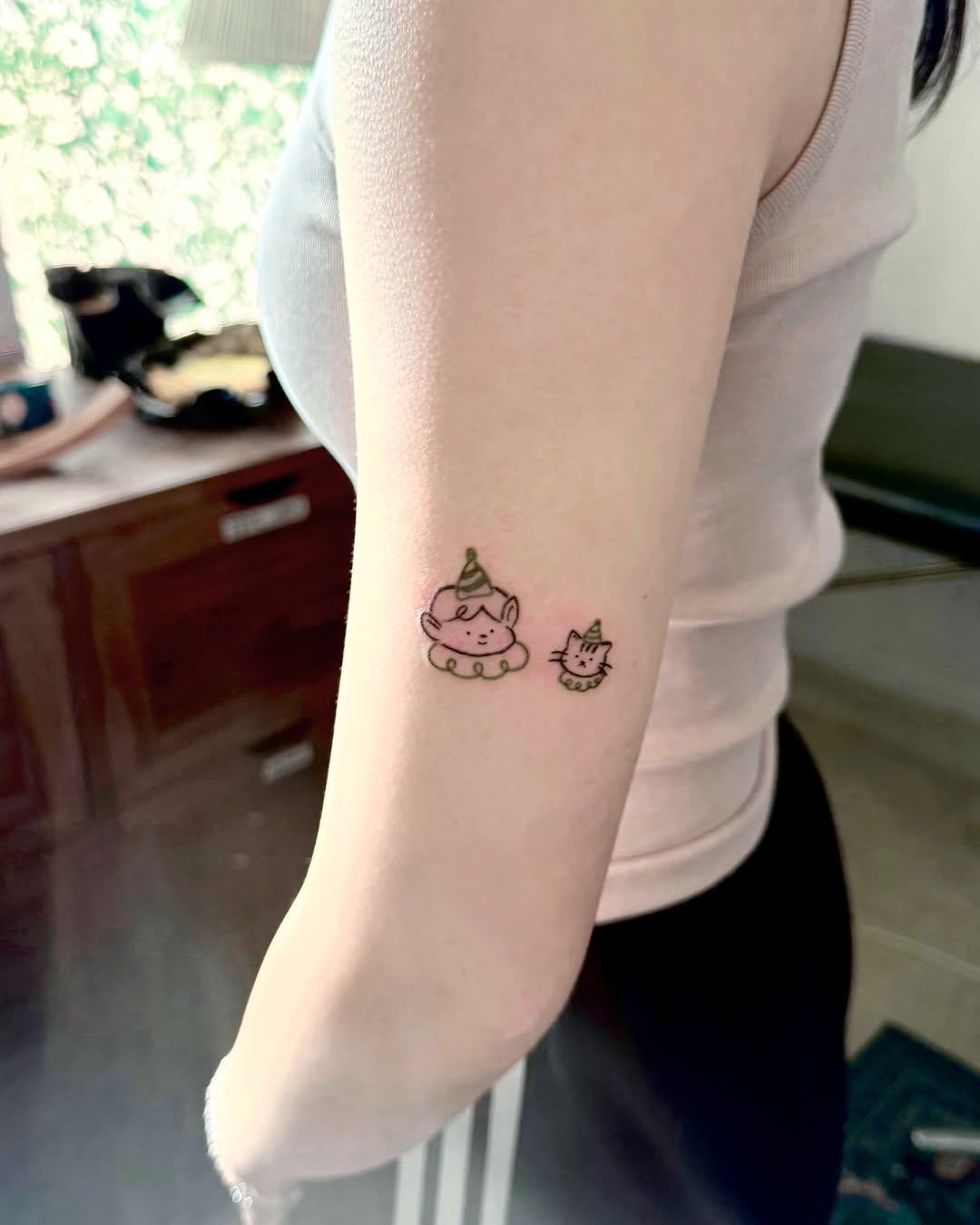 Tattoo by @nagool_tattoo — dotwork