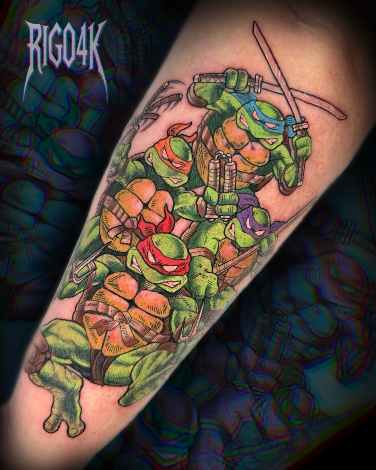 Tattoo by @rigo4k — new_school, realism