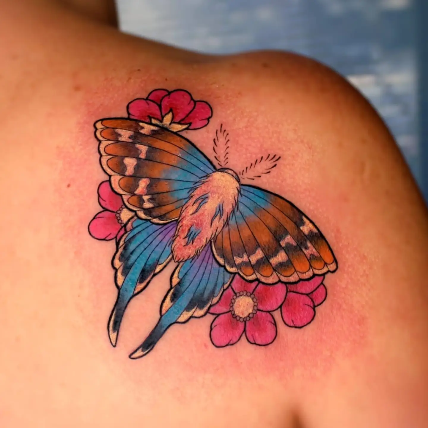 Tattoo by @therealinnerlip — new_school