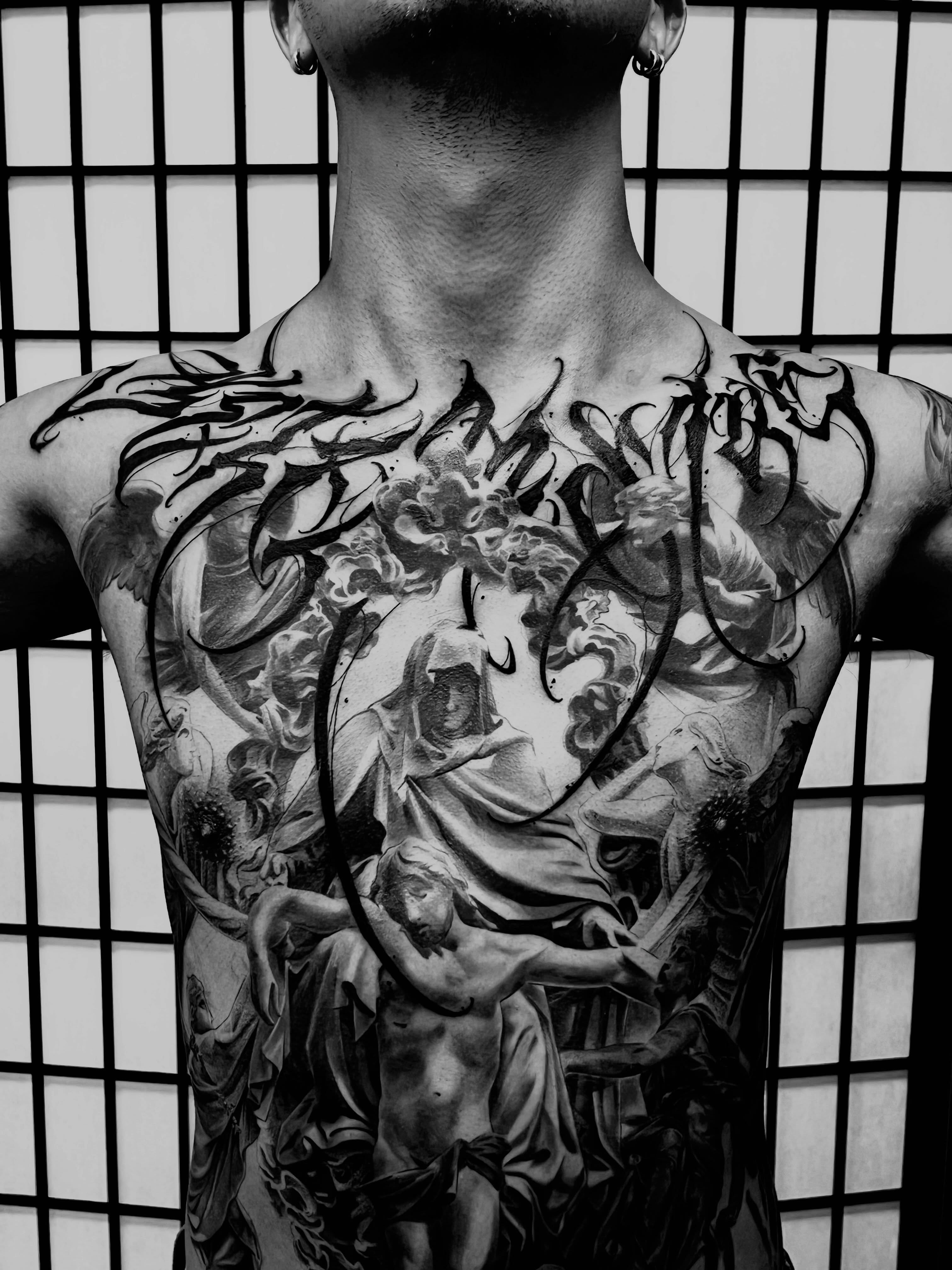 Tattoo by @jimyuip โ black_and_grey, realism