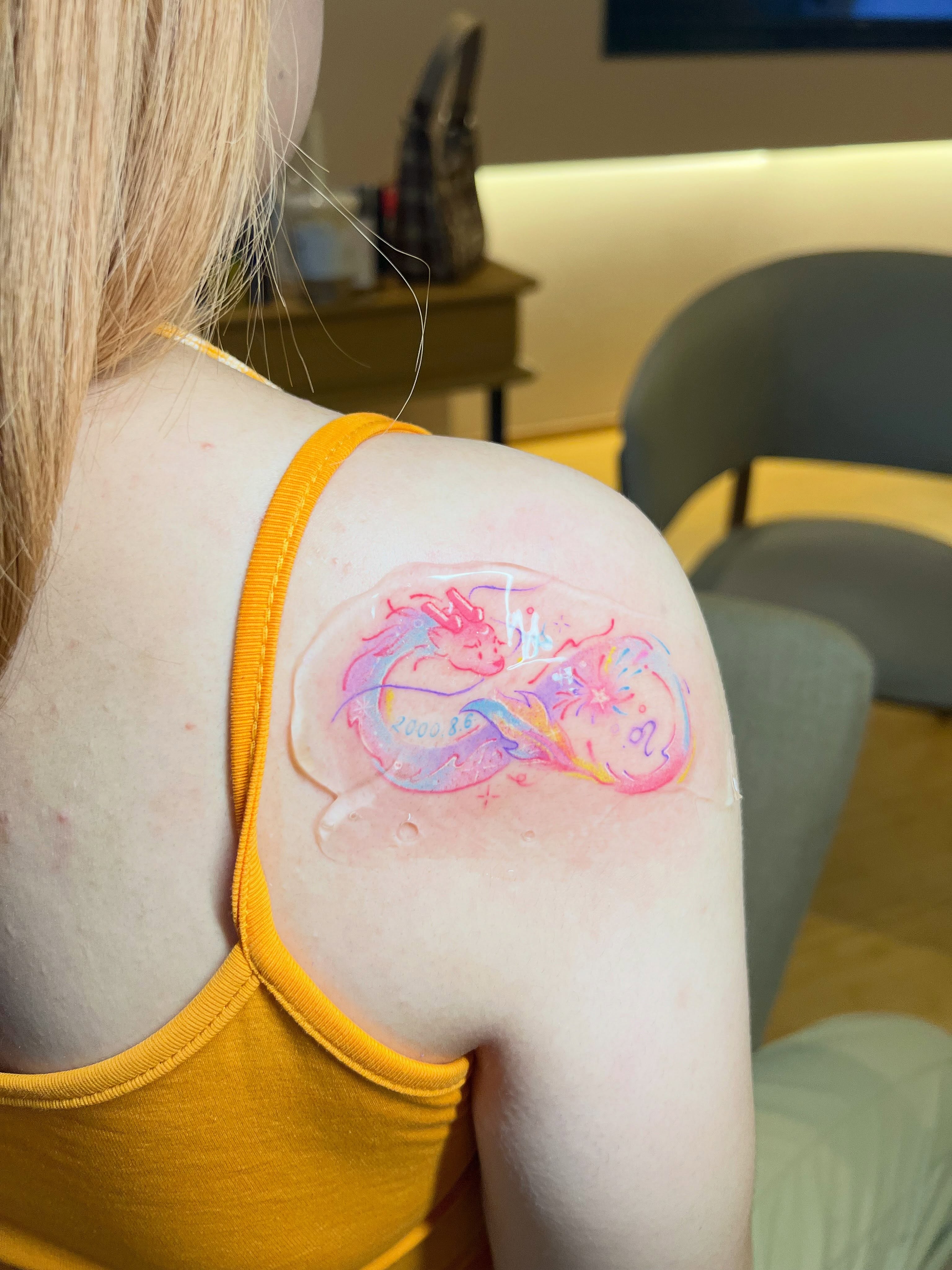 Tattoo by @swetty_tattoo — watercolor