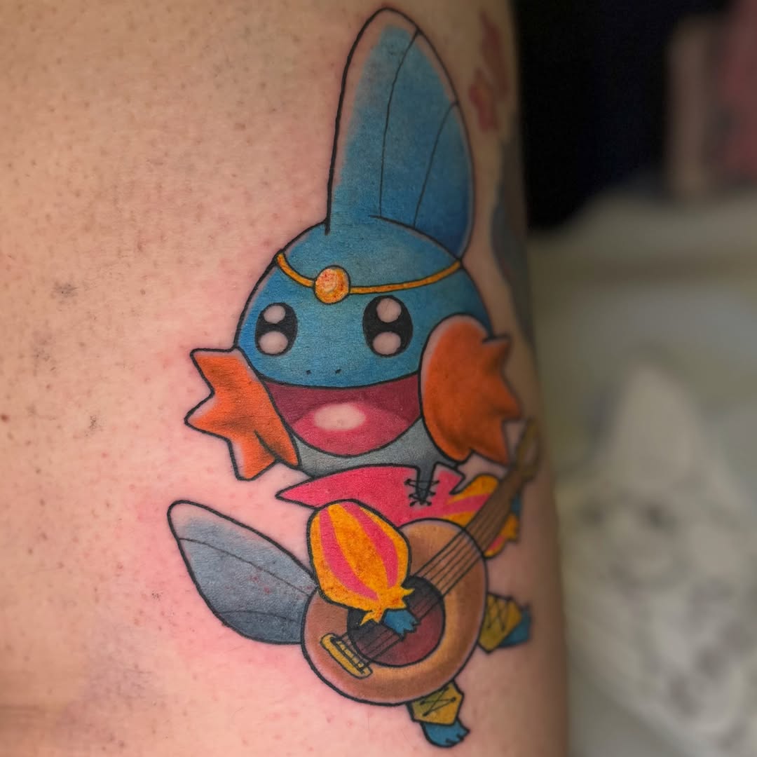 Tattoo by @rarepandatats — new_school
