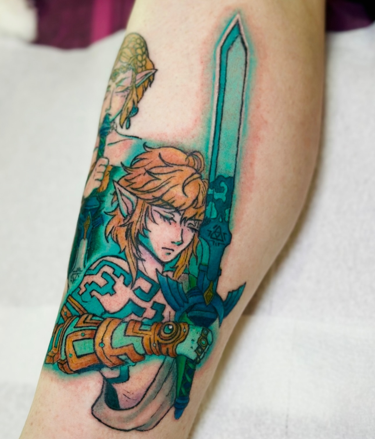 Tattoo by @kelviratats — anime