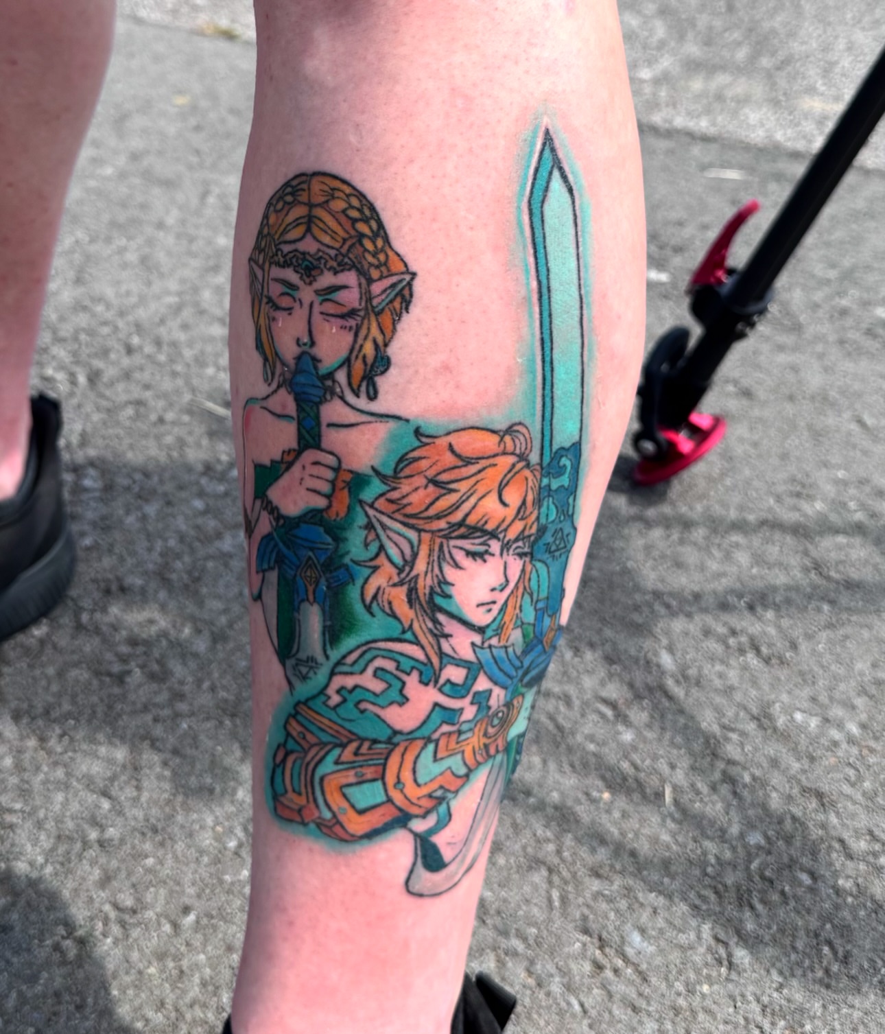 Tattoo by @kelviratats — anime