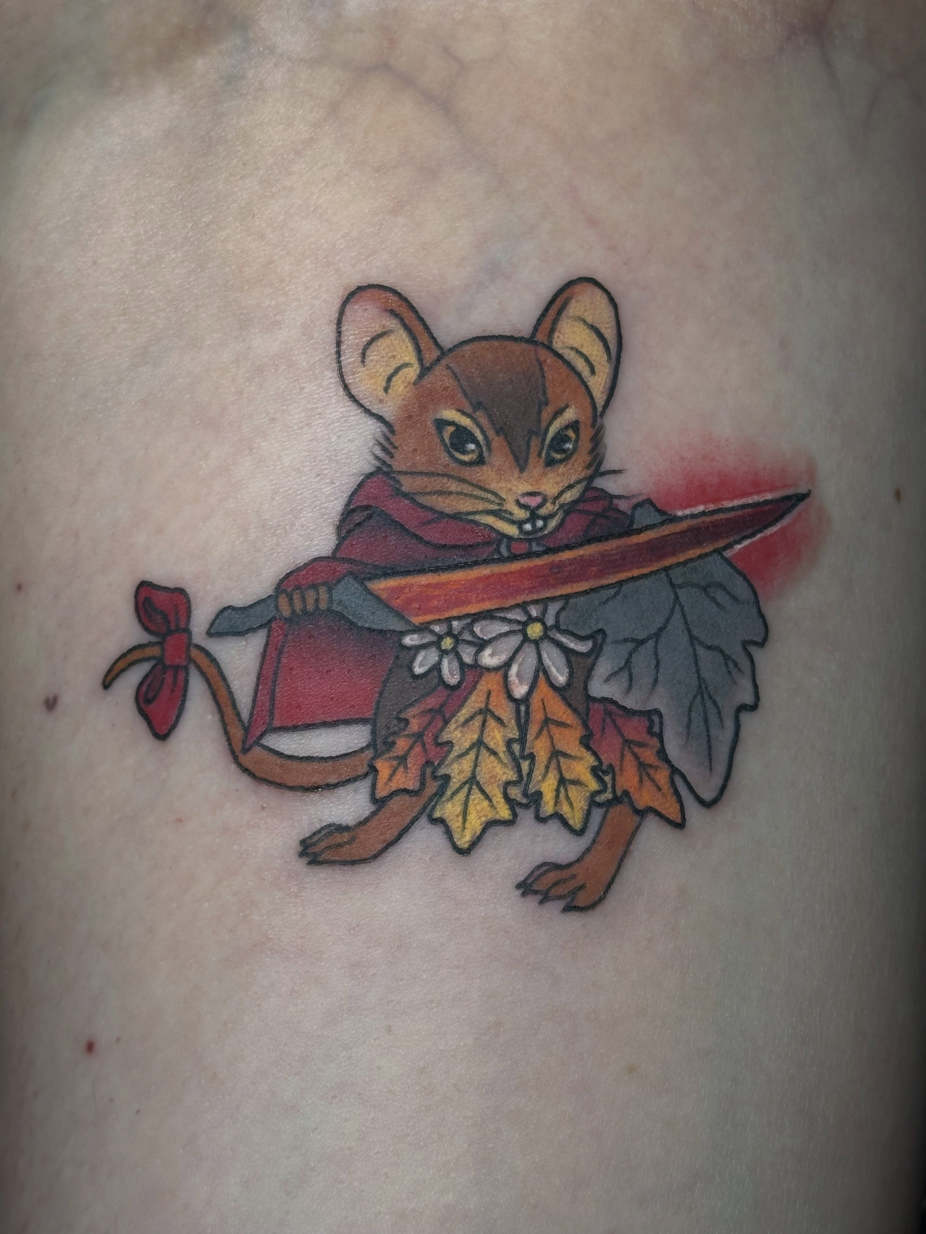 Tattoo by @jassspage โ american_traditional, dotwork