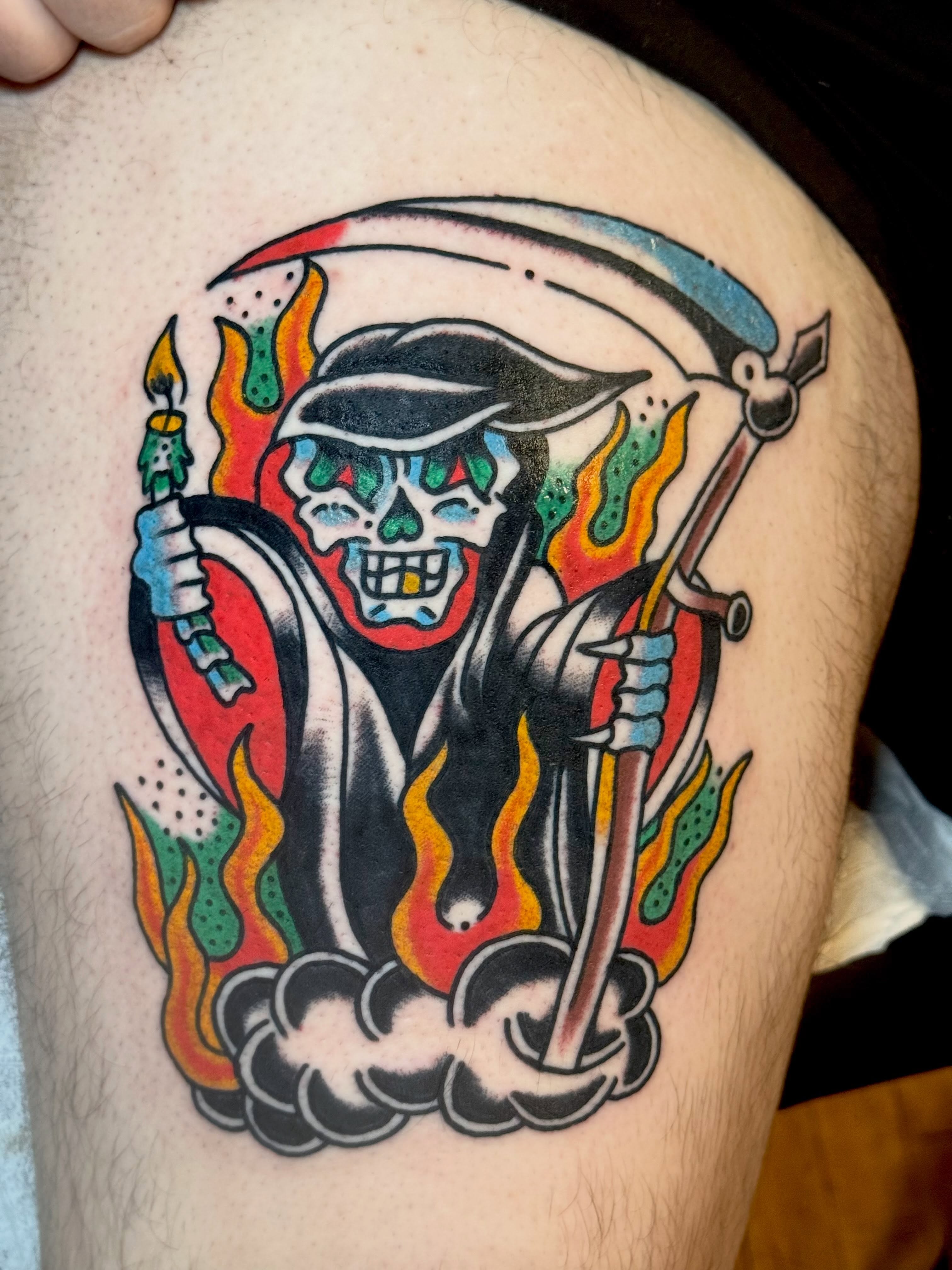 Tattoo by @tattoolemieux — american_traditional