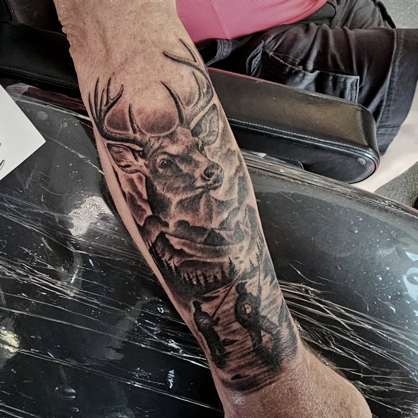 Tattoo by @tattoohaven_fxbg_va โ black_and_grey, realism