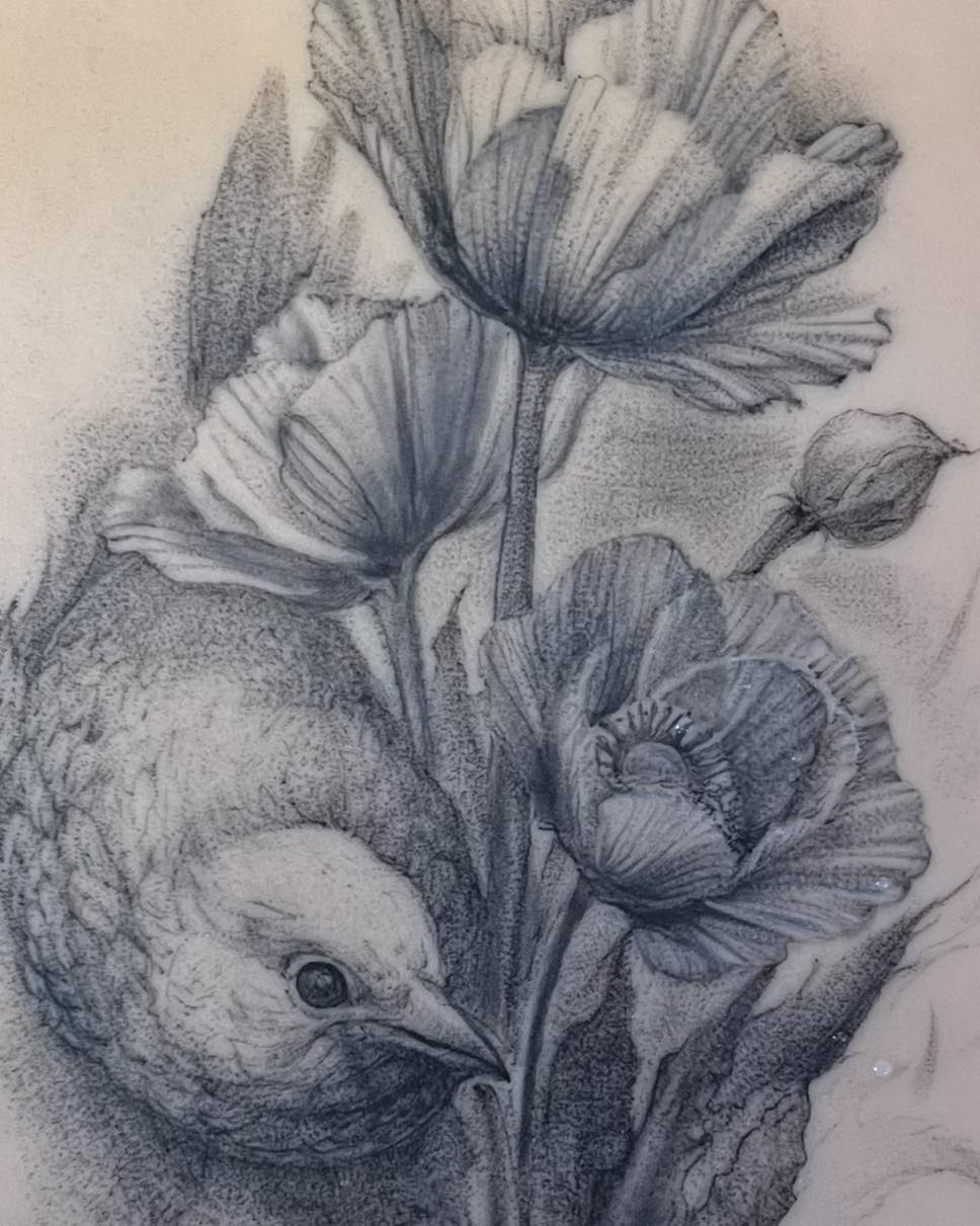 Tattoo by @lamarbodyart — dotwork, realism