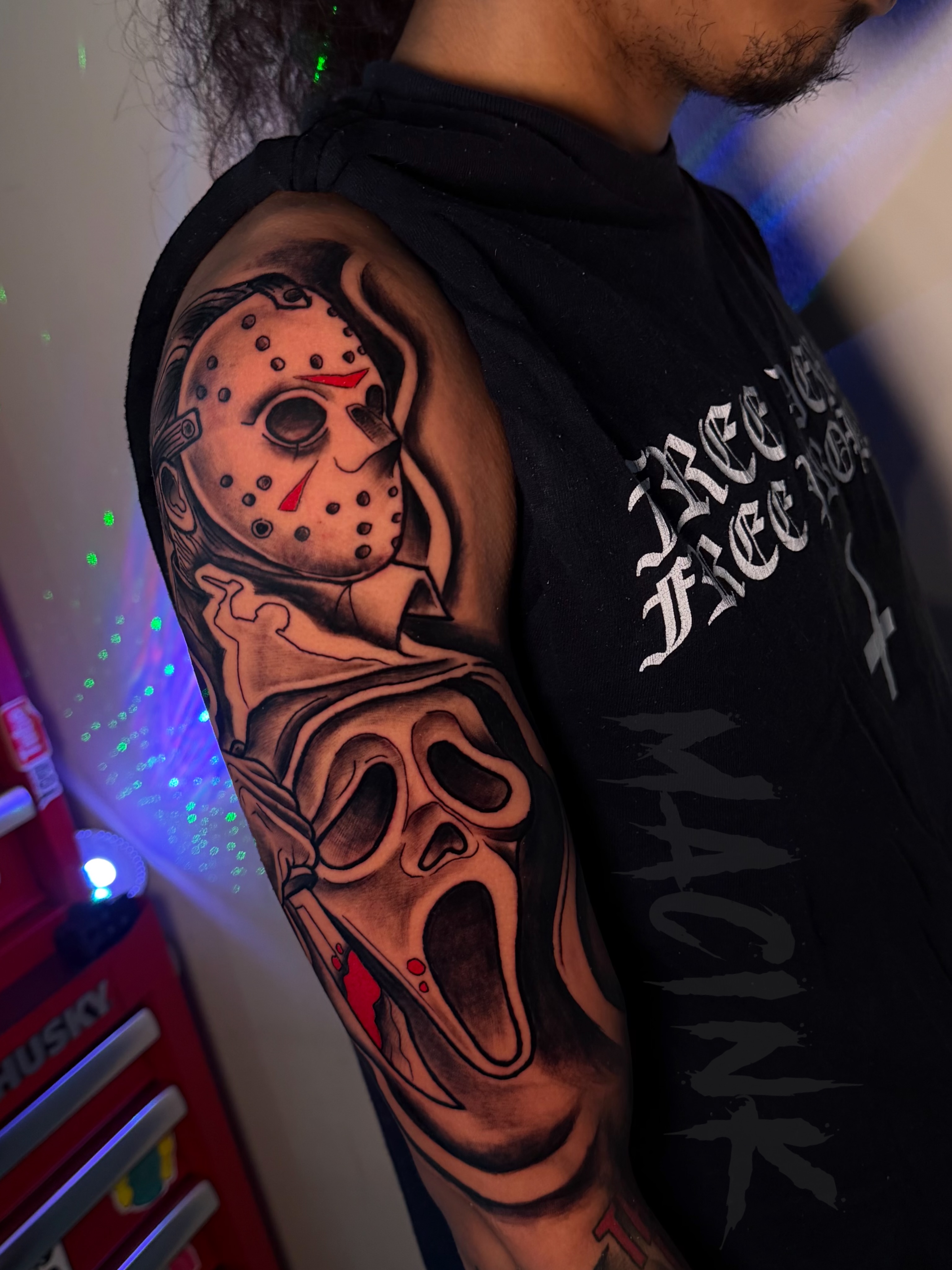 Tattoo by @macink__ — realism, dark_realism