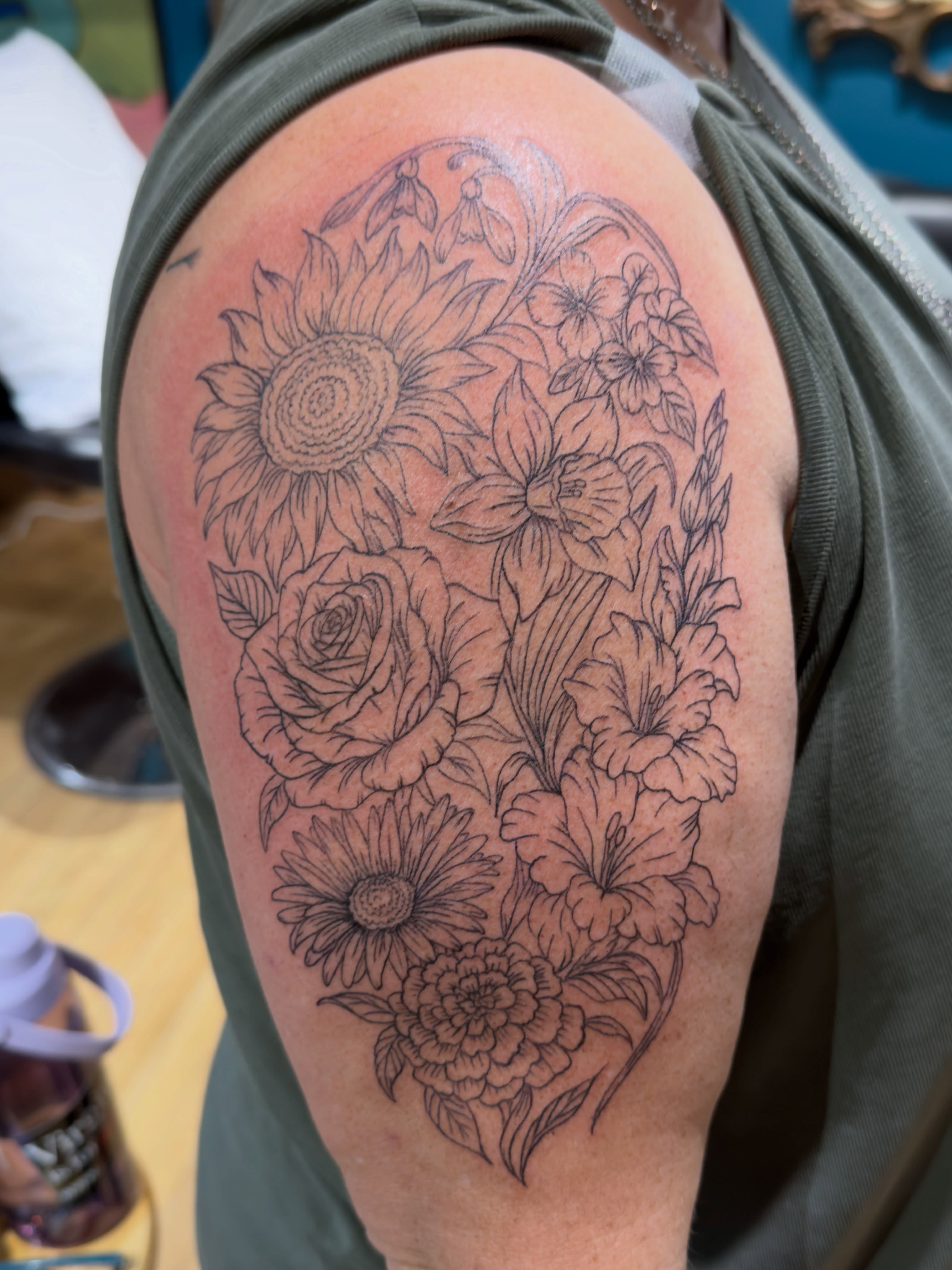Tattoo by @heatherbroe — black_and_grey