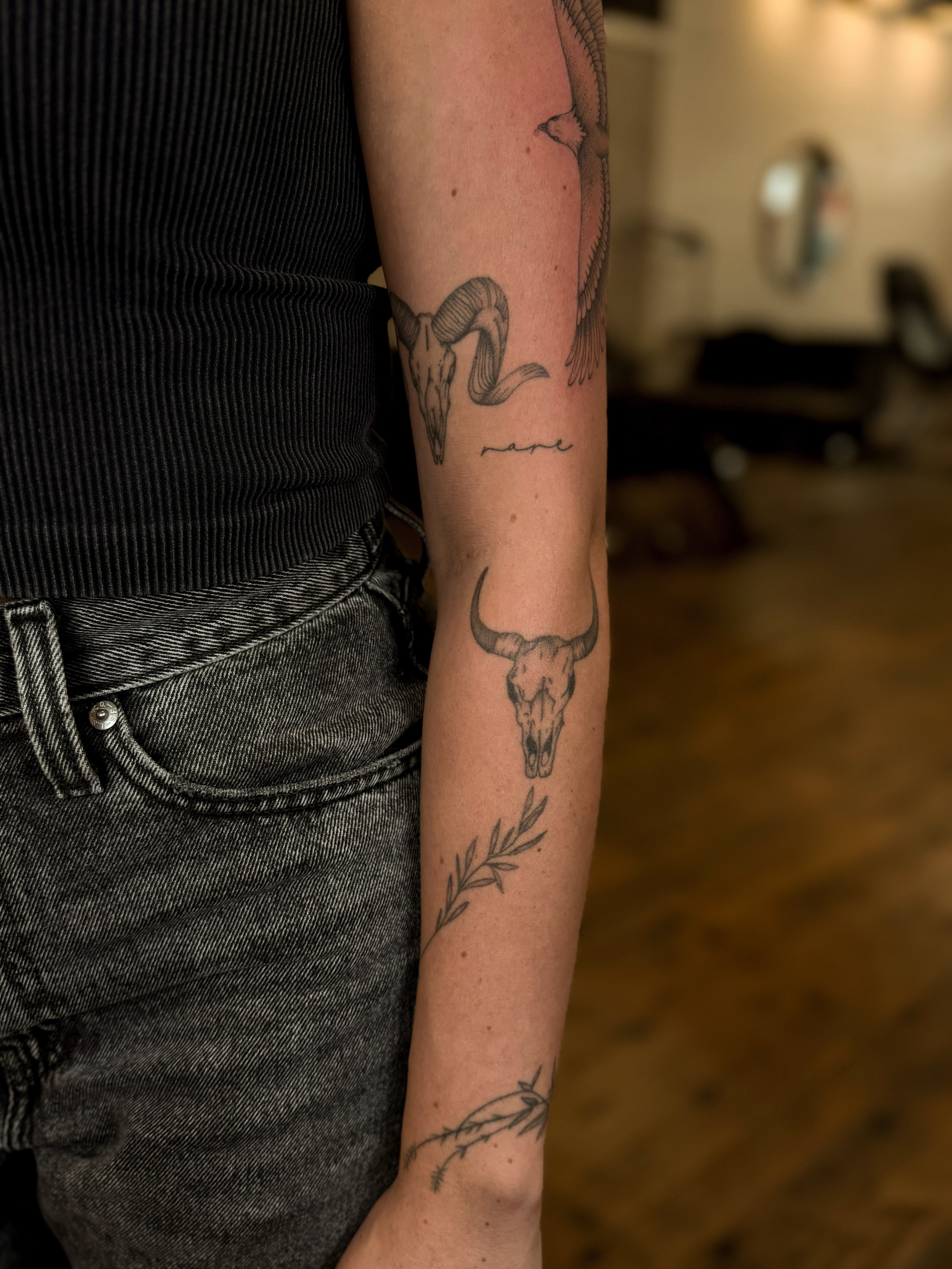 Tattoo by @wildcoyoteco — black_and_grey