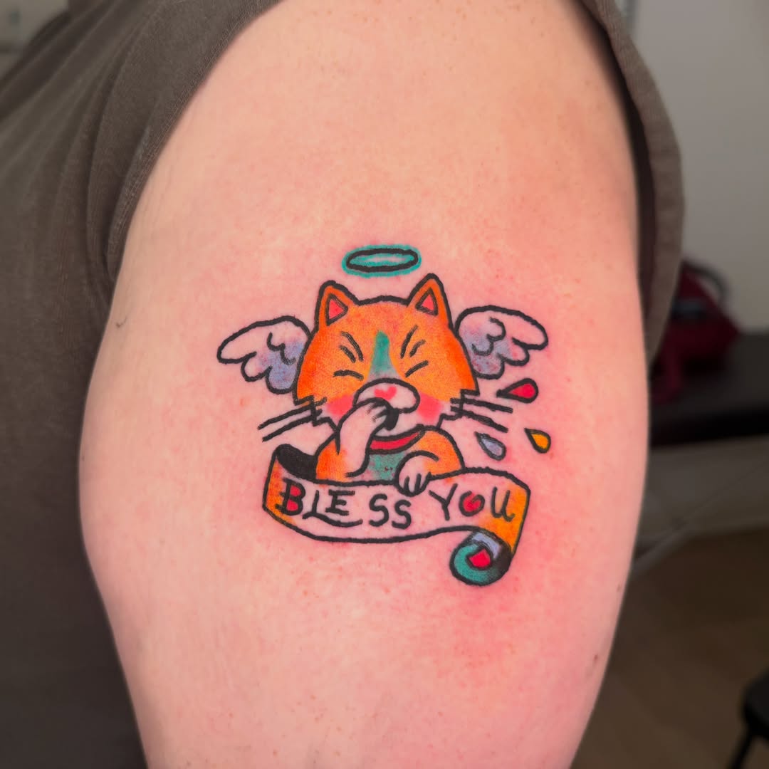 Tattoo by @roachparade — new_school