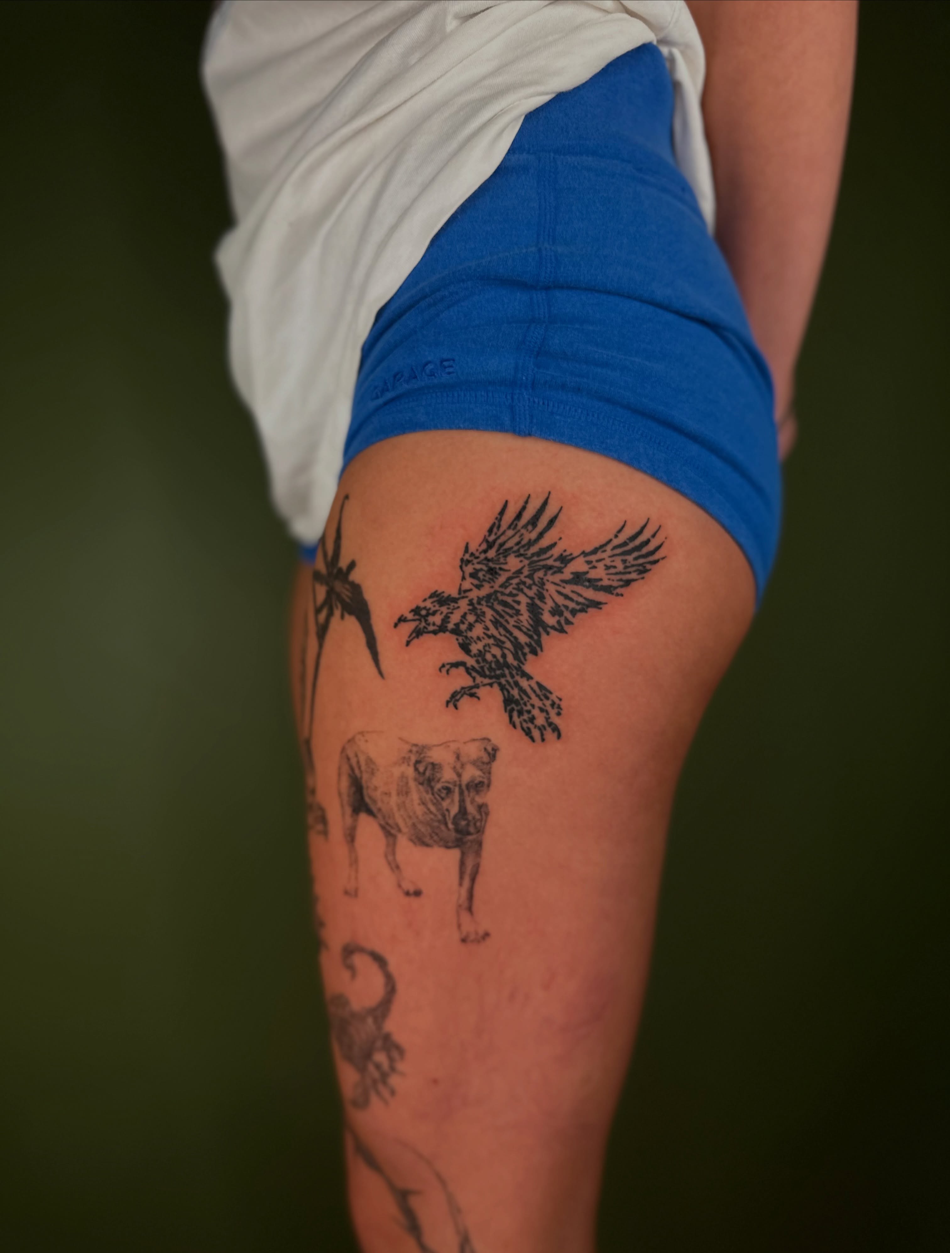 Tattoo by @tapiotats — black_and_grey