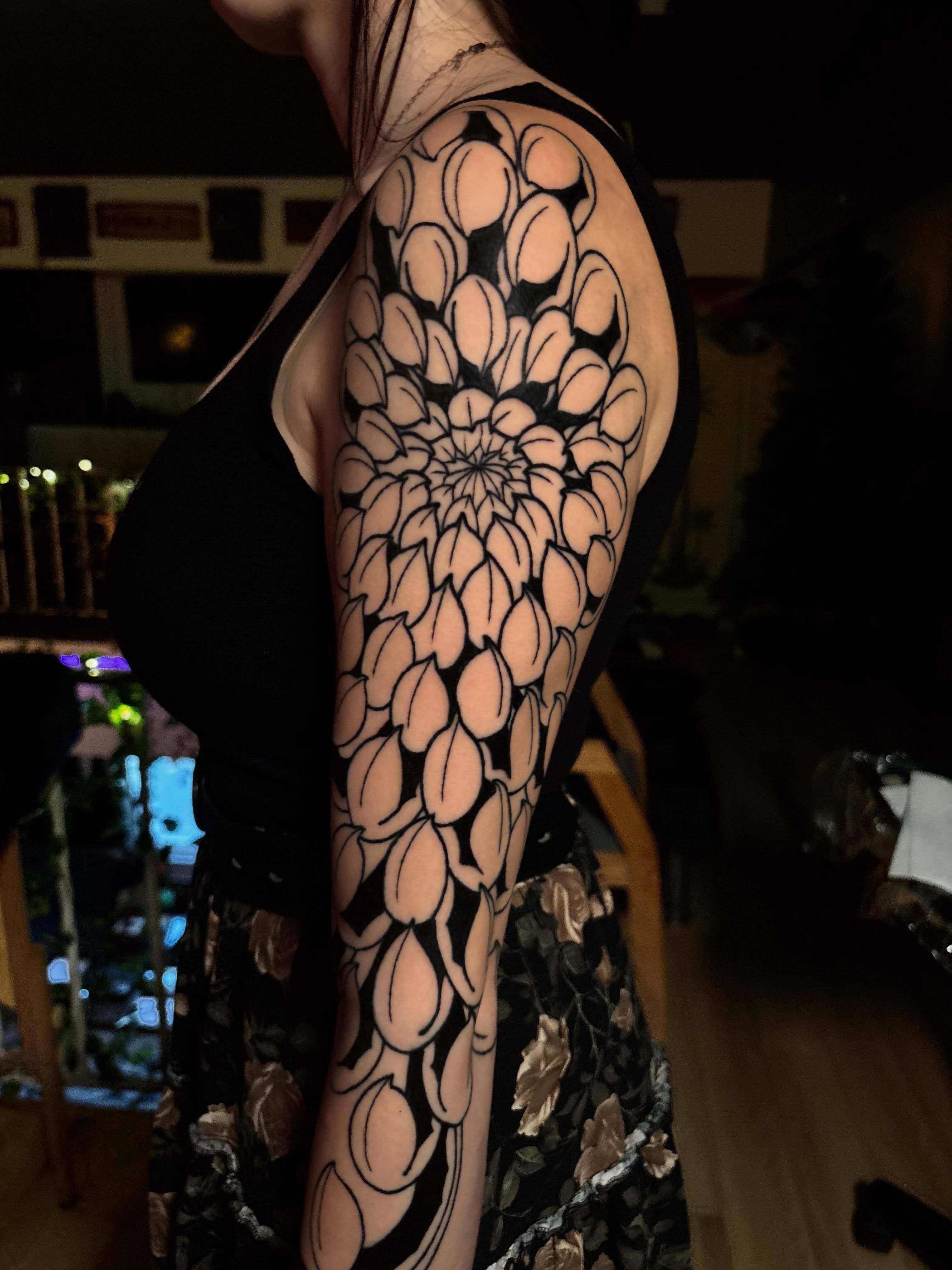 Tattoo by @tylerwhalen_tattoo — black_and_grey