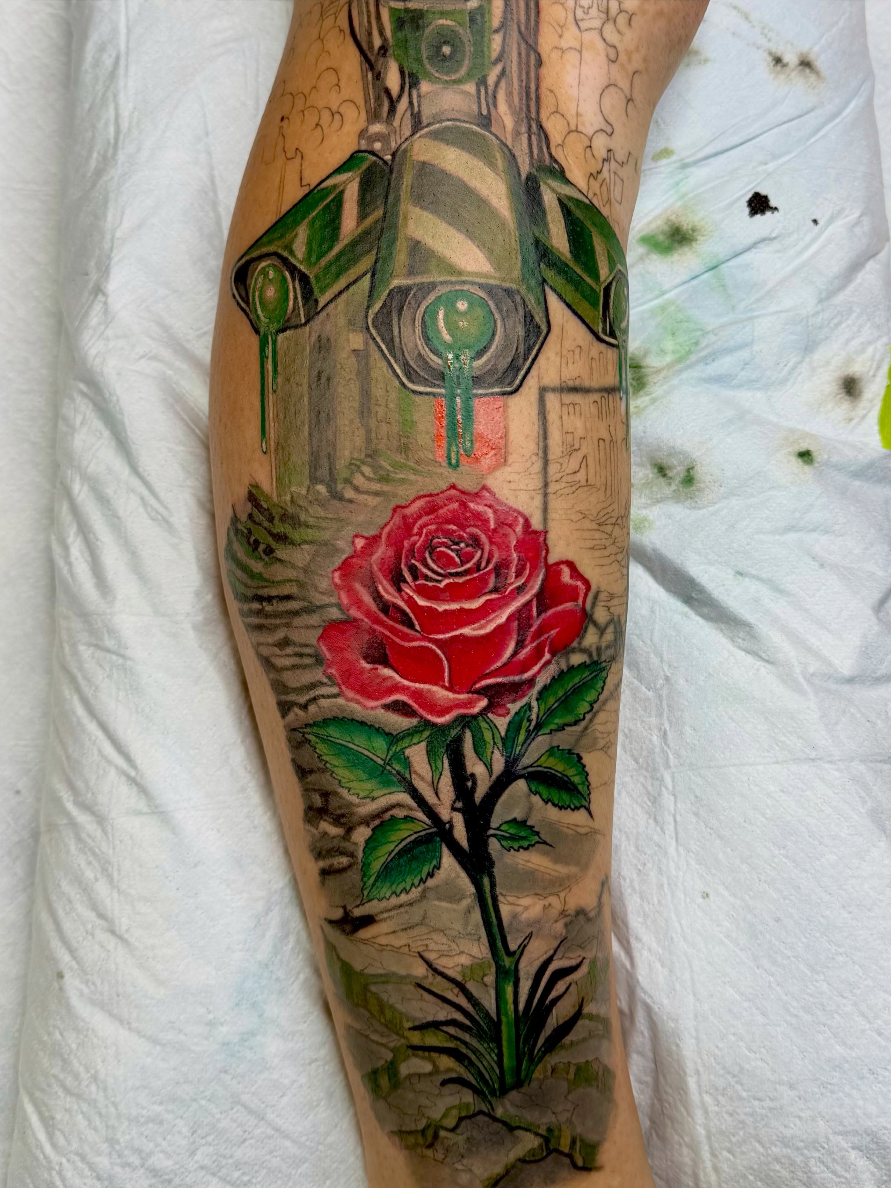 Tattoo by @tattoosbybacon โ american_traditional, realism