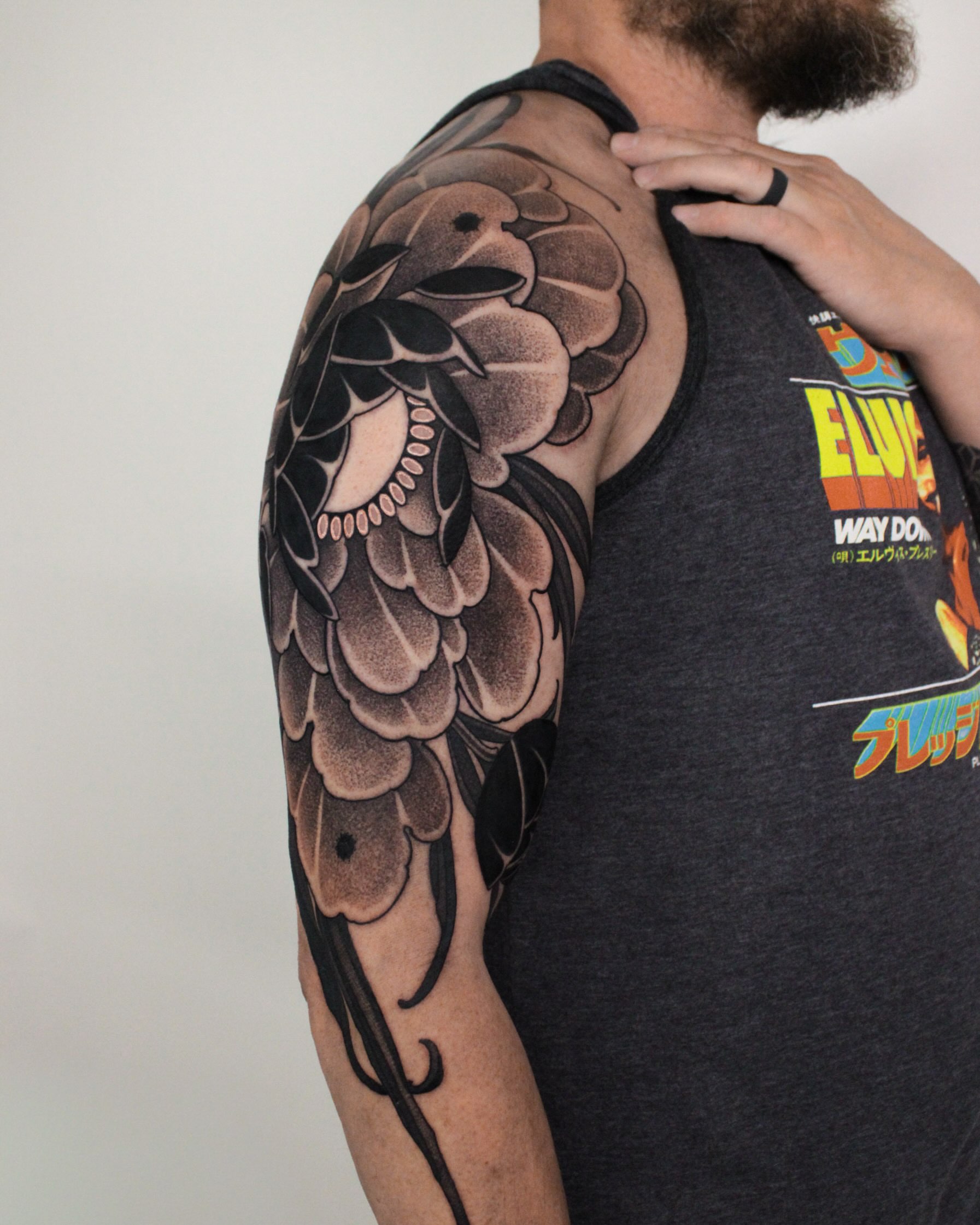 Tattoo by @hethtattoos — black_and_grey