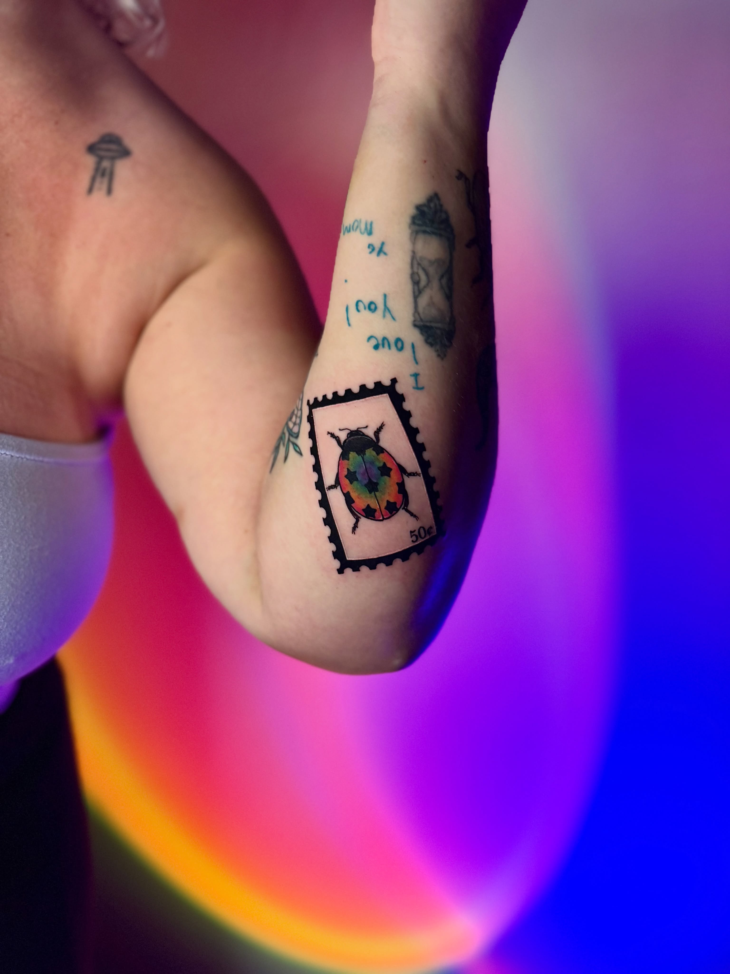 Tattoo by @bsomebodytattoos — geometric