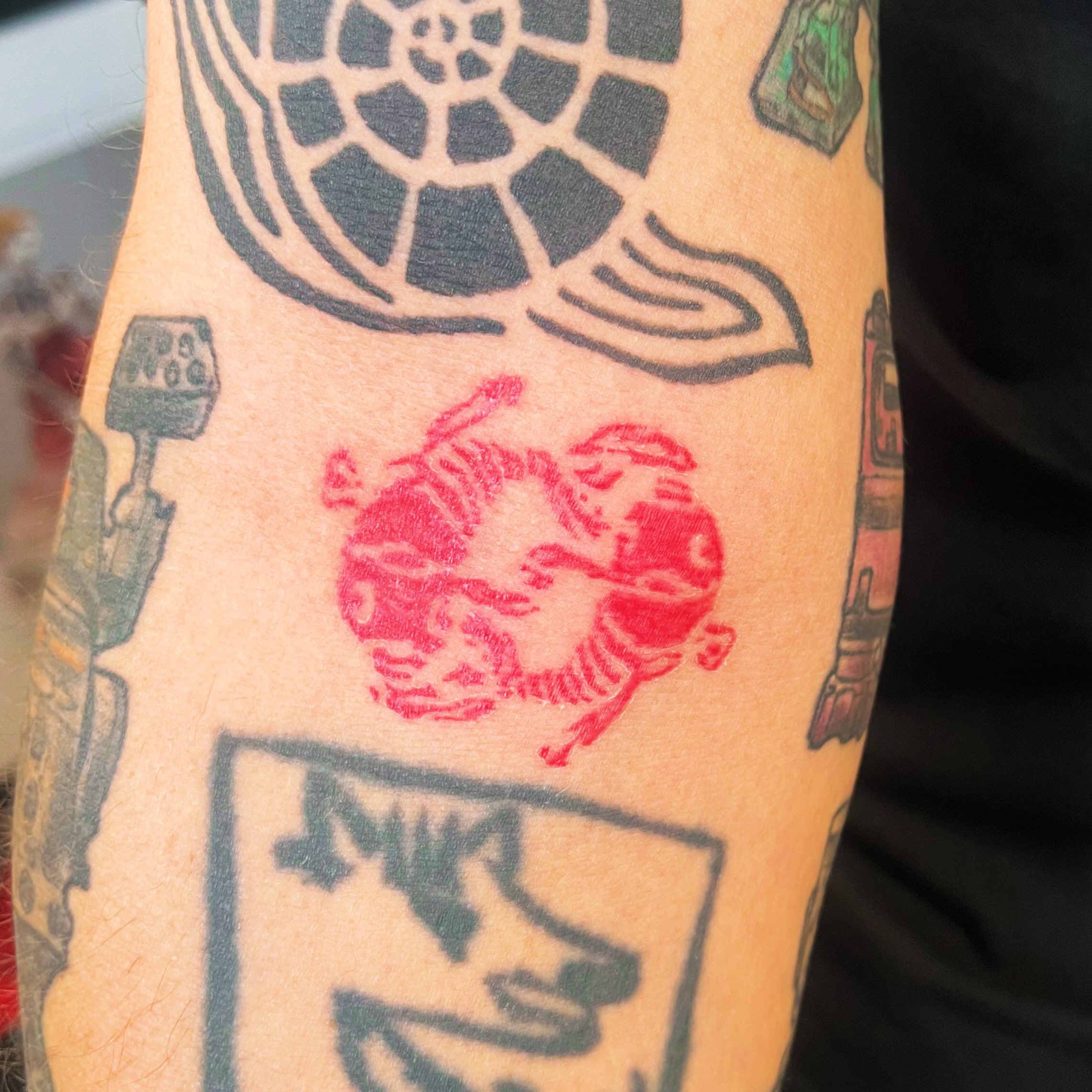 Tattoo by @ashley_perrier — dotwork