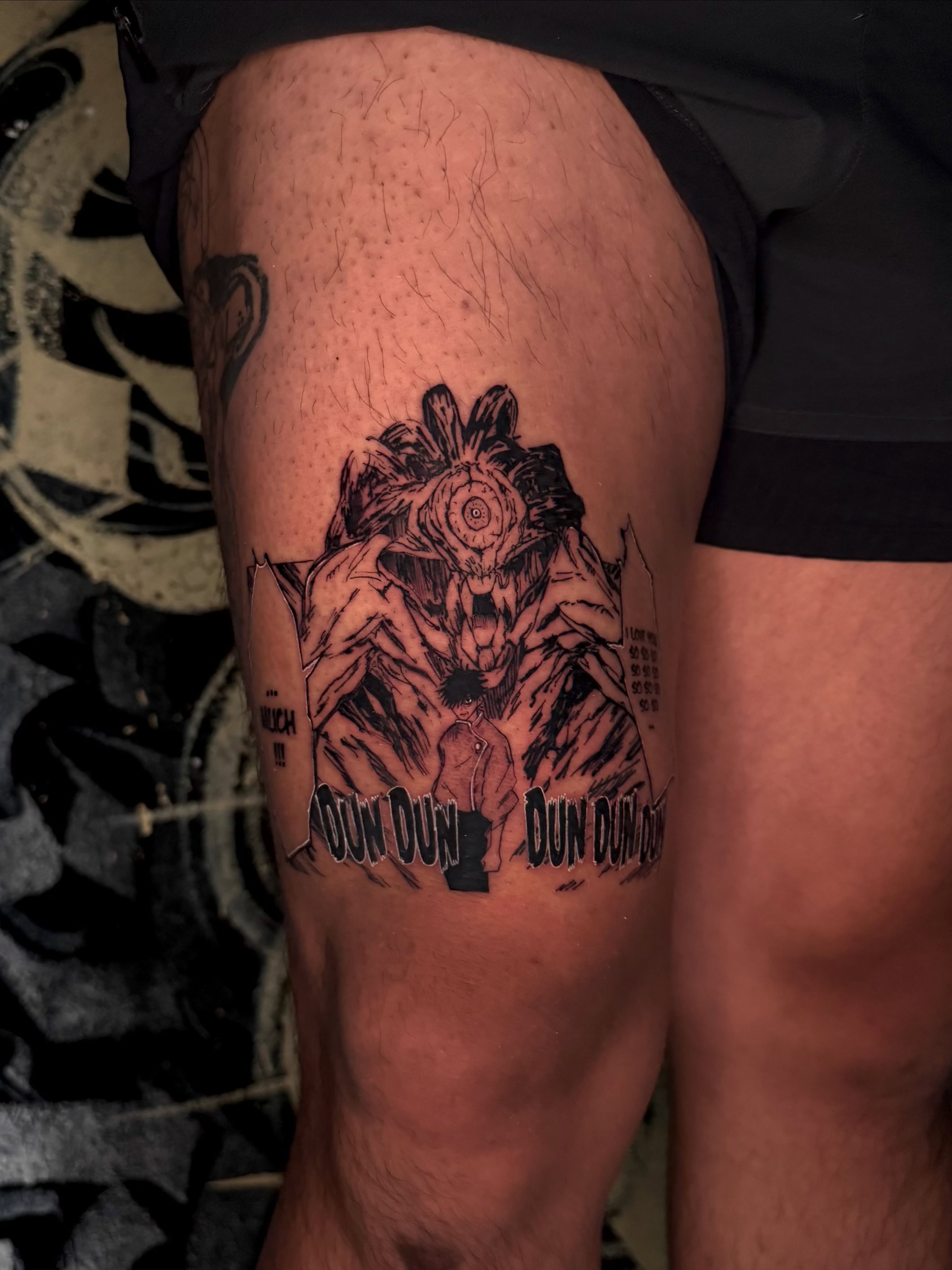 Tattoo by @gill_tattoos — black_and_grey
