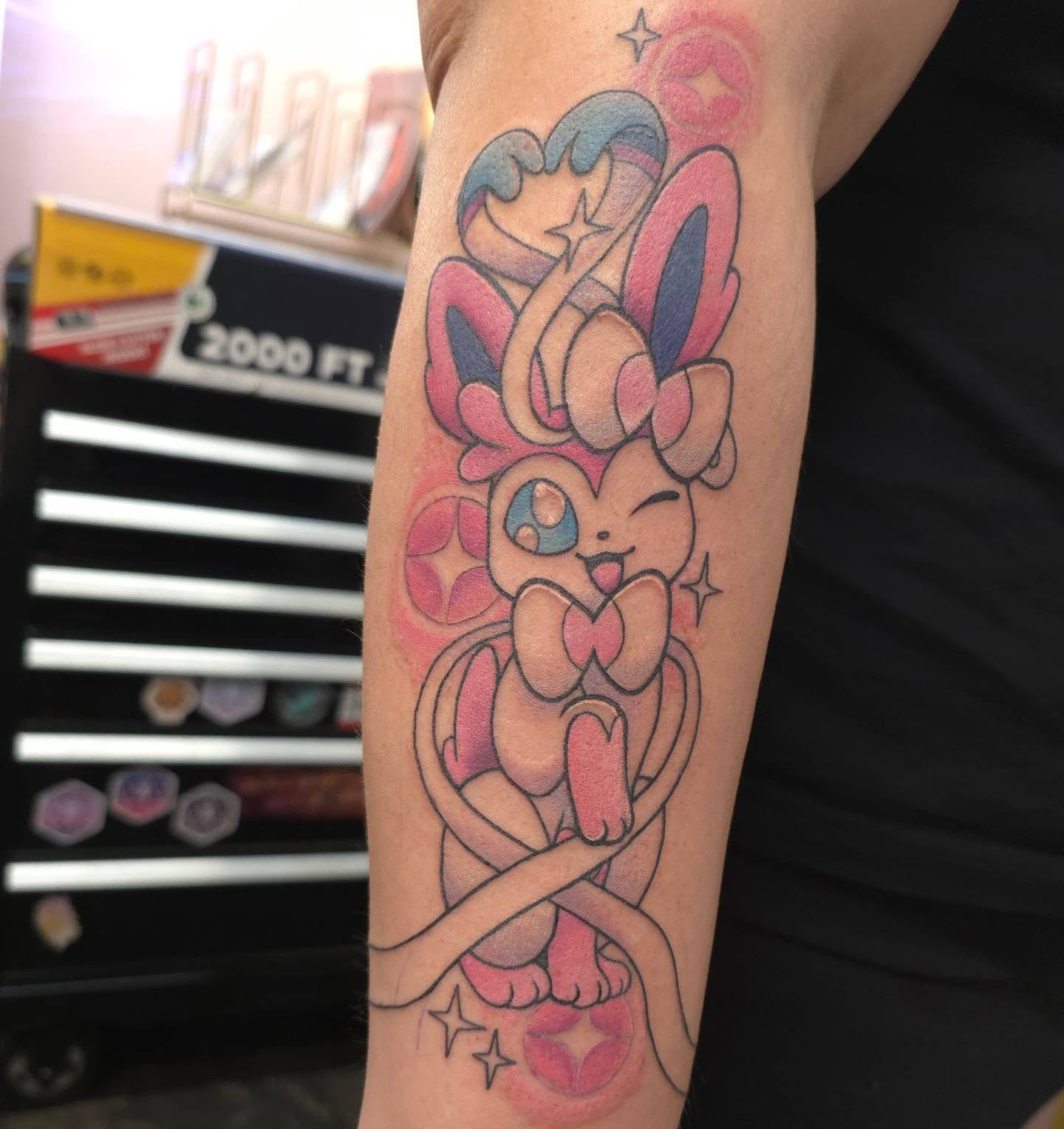 Tattoo by @littleshadowtattoos — anime
