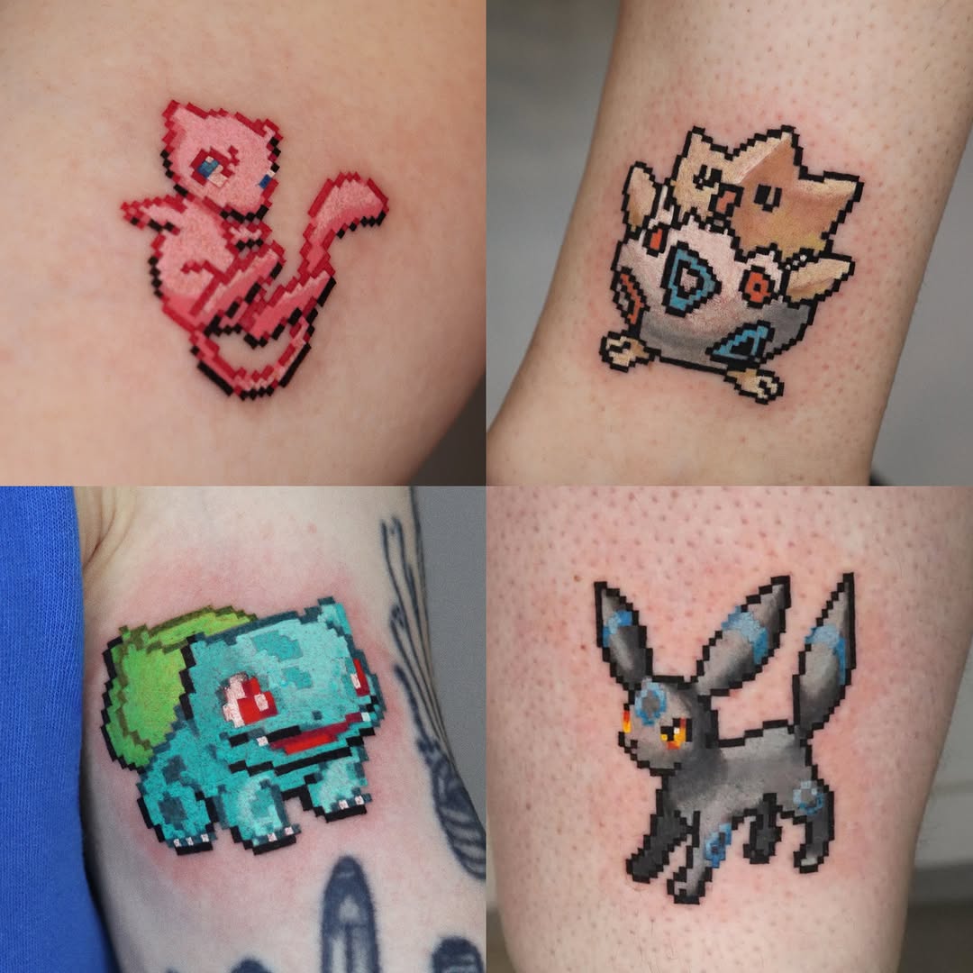 Tattoo by @insert_coin_1 β dotwork