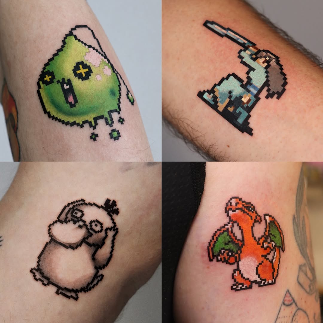 Tattoo by @insert_coin_1